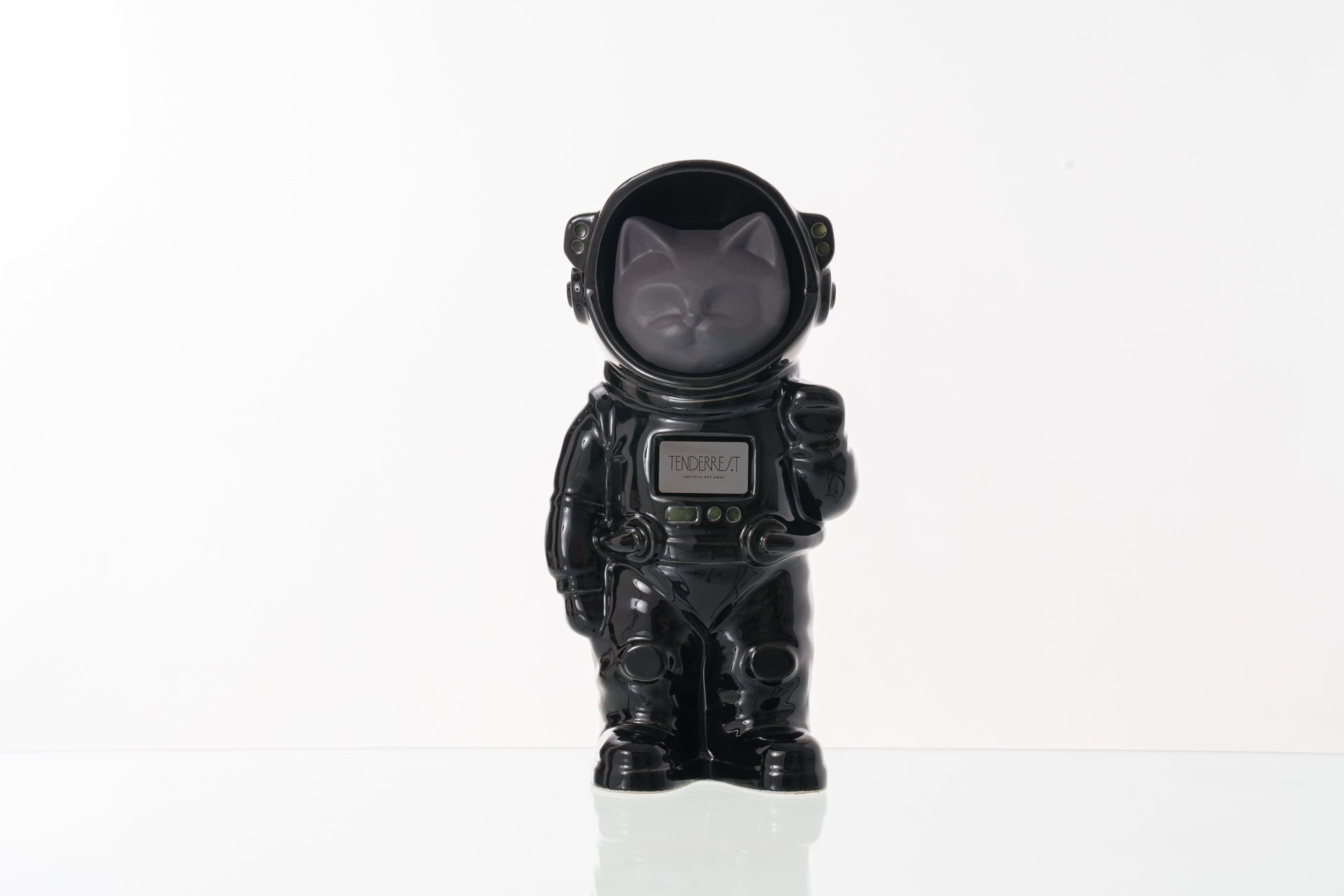 Handmade Customisable Cat Cremation Urn. Handmade Astronaut Art Urn by TenderRest
