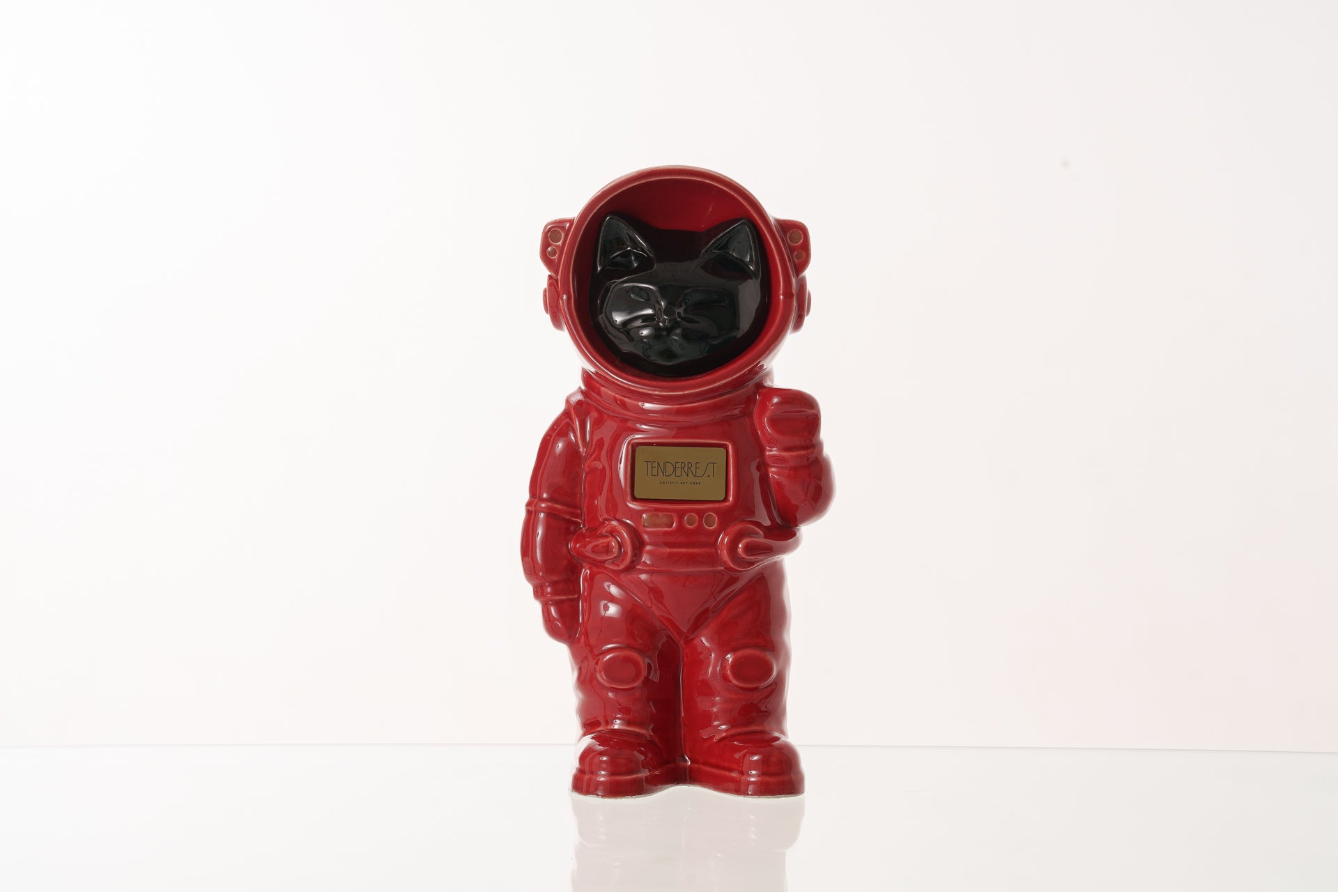 Handmade Customisable Cat Cremation Urn. Handmade Astronaut Art Urn By TenderRest