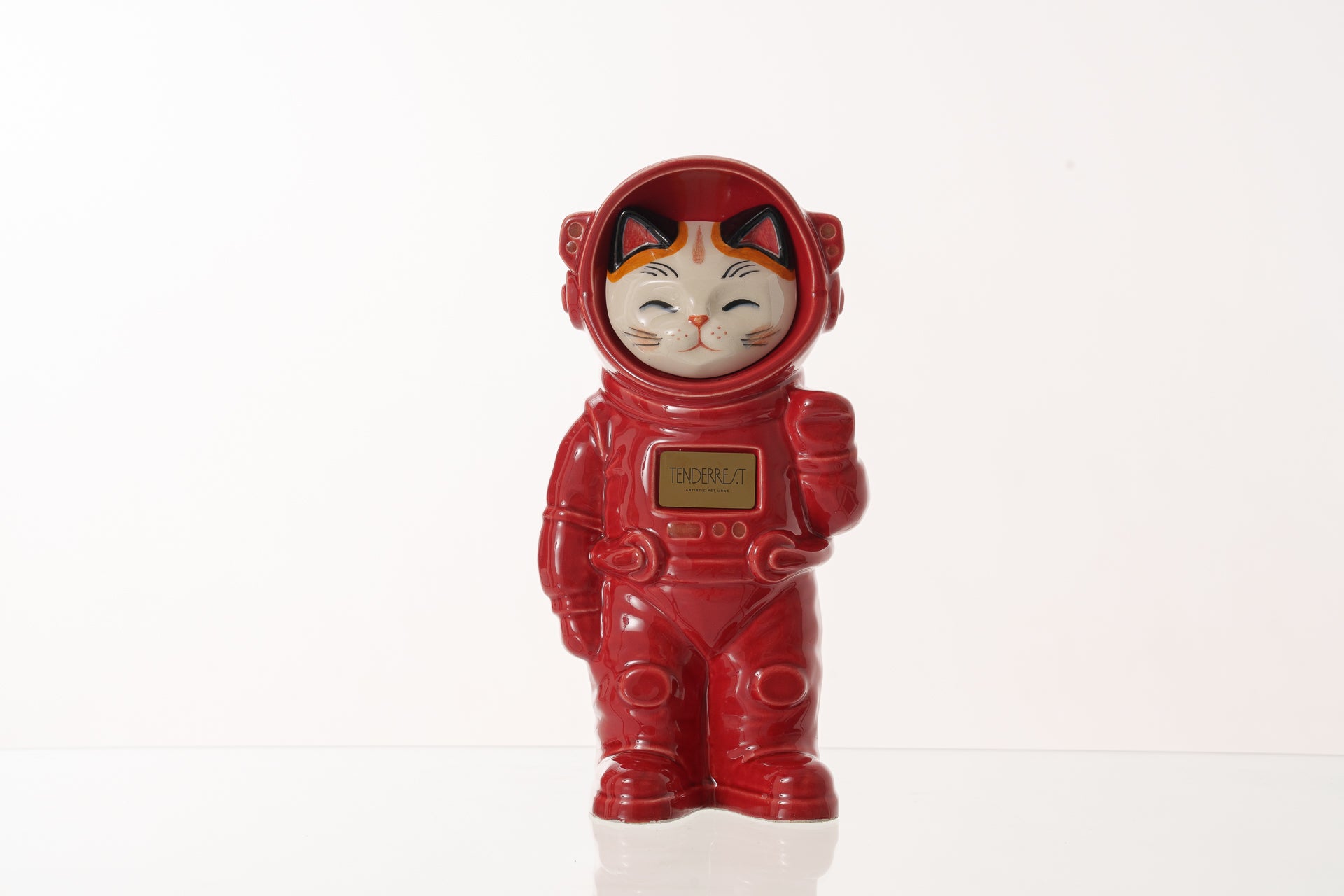 Handmade Customisable Cat Sora Cremation Urn. Handmade Astronaut Art Urn by TenderRest