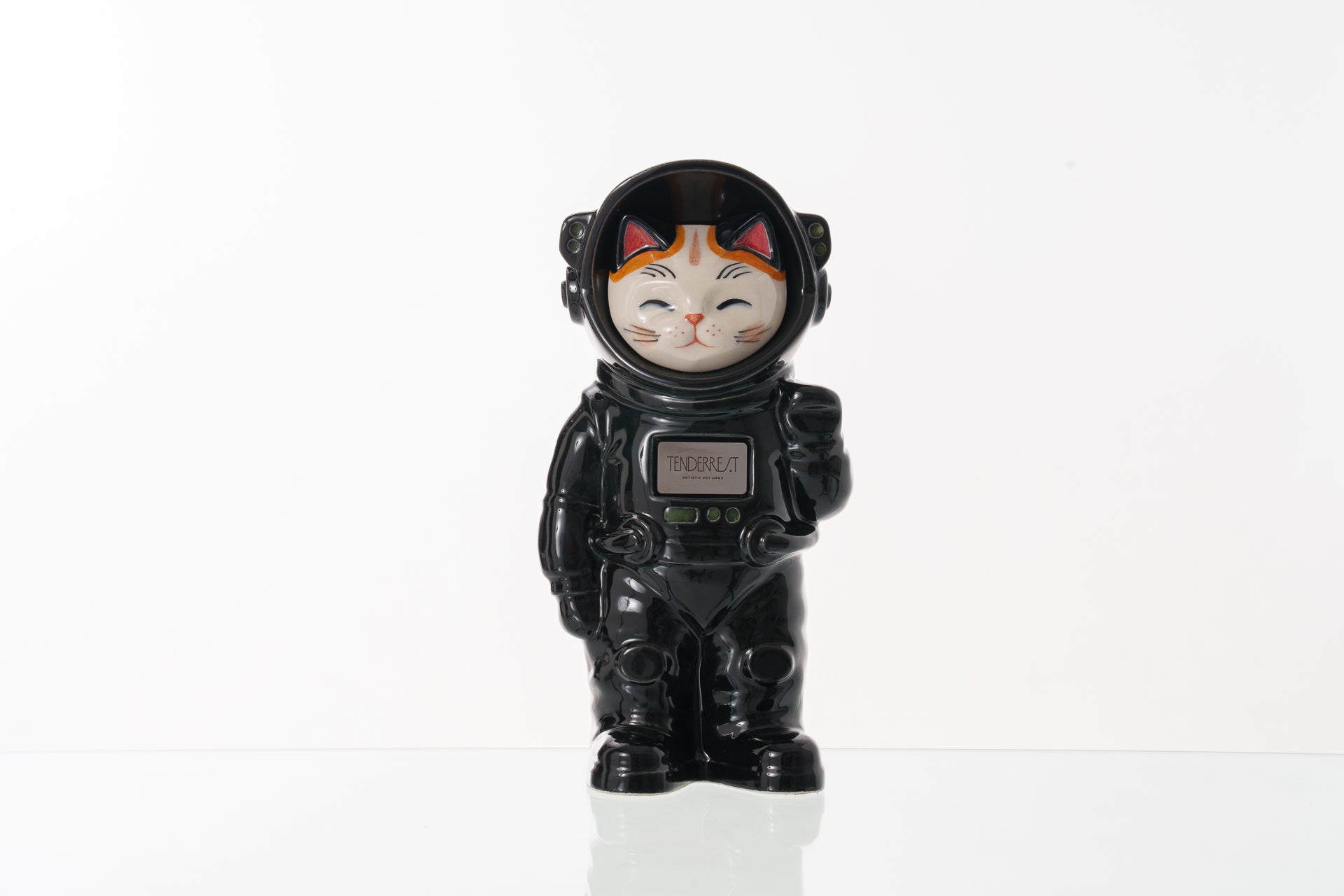 Handmade Customisable Cat Sora Cremation Urn. Handmade Astronaut Art Urn by TenderRest