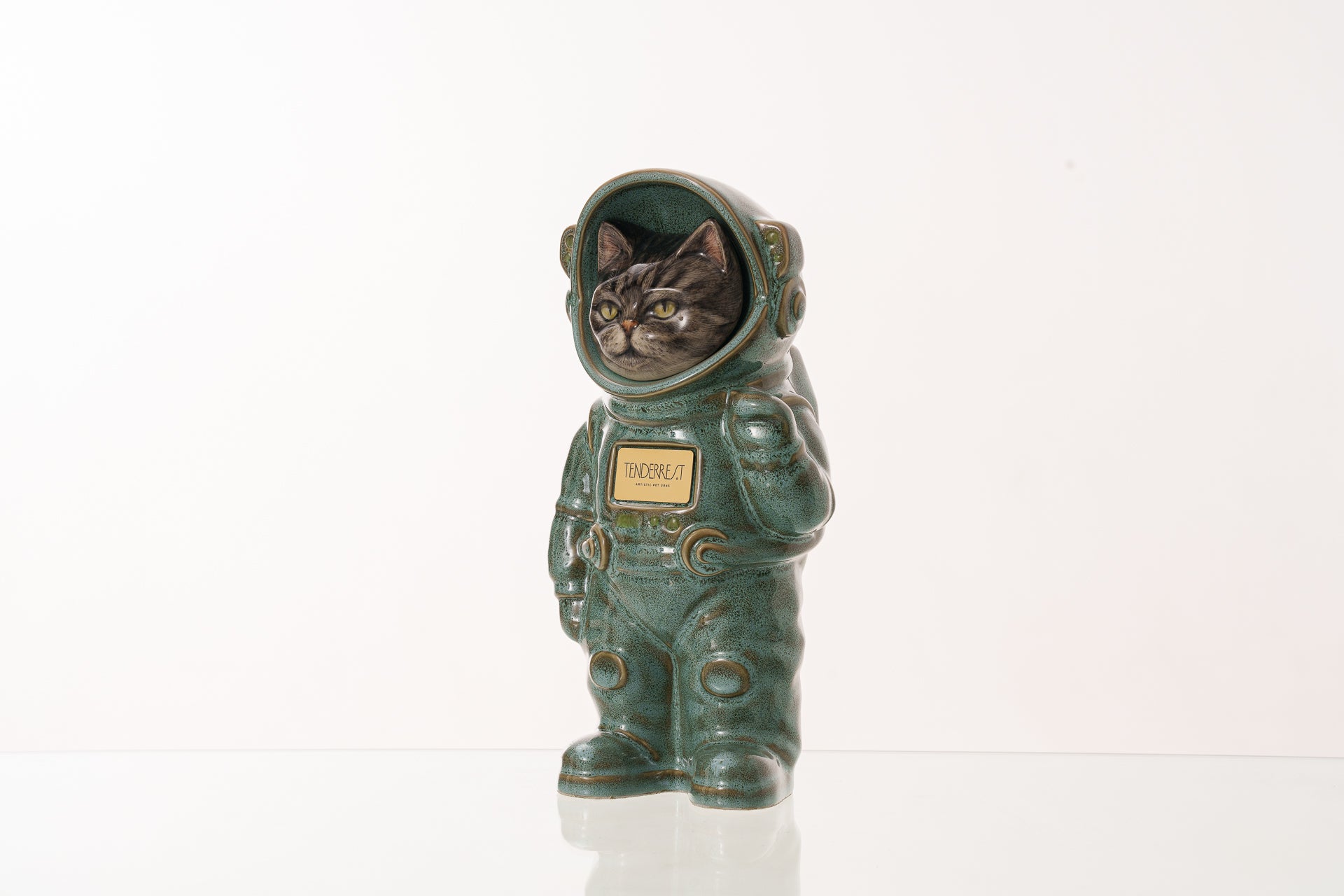 Customizable Pet Cremation Urn - Cat | Ceramic Handmade Figure