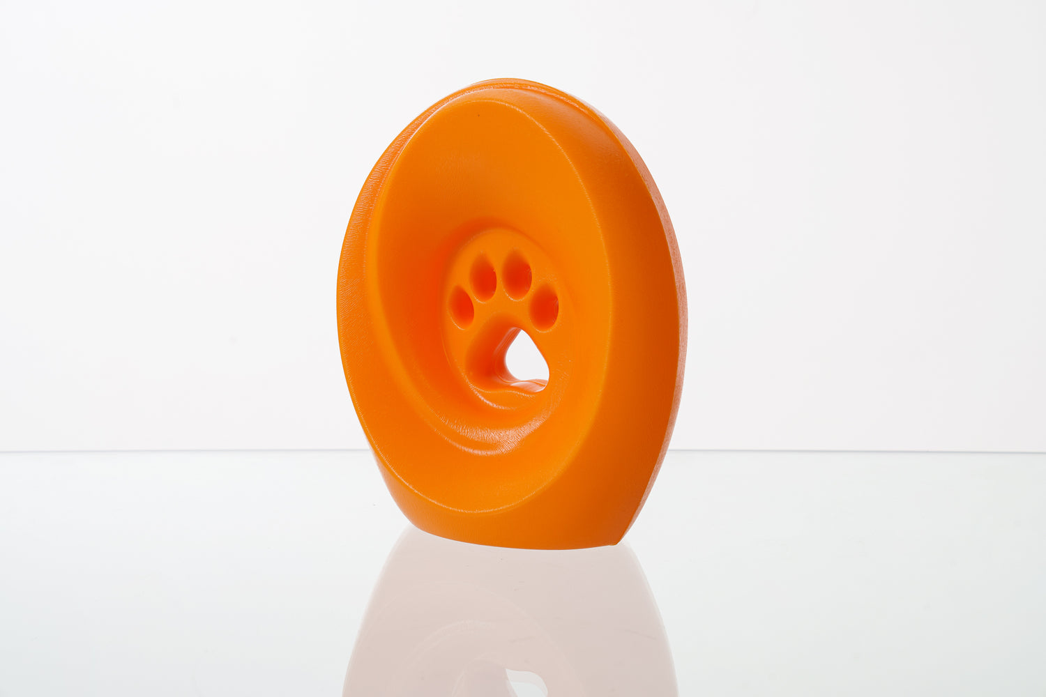 Legacy Paw Cremation Urn - Orange | Pet Urn