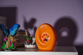 Legacy Paw Cremation Urn - Orange | Pet Urn