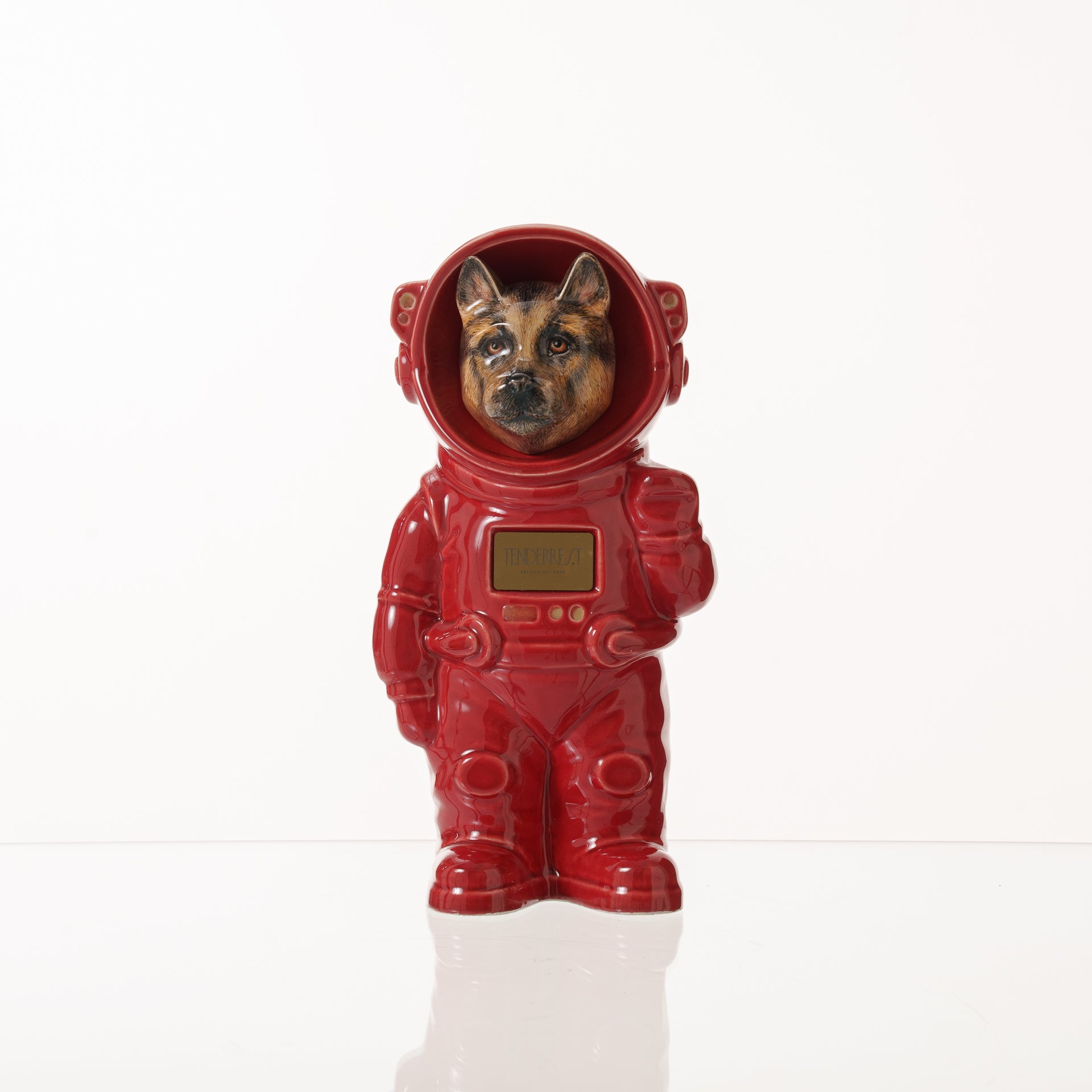 Custom Decorated Pet urn for dogs