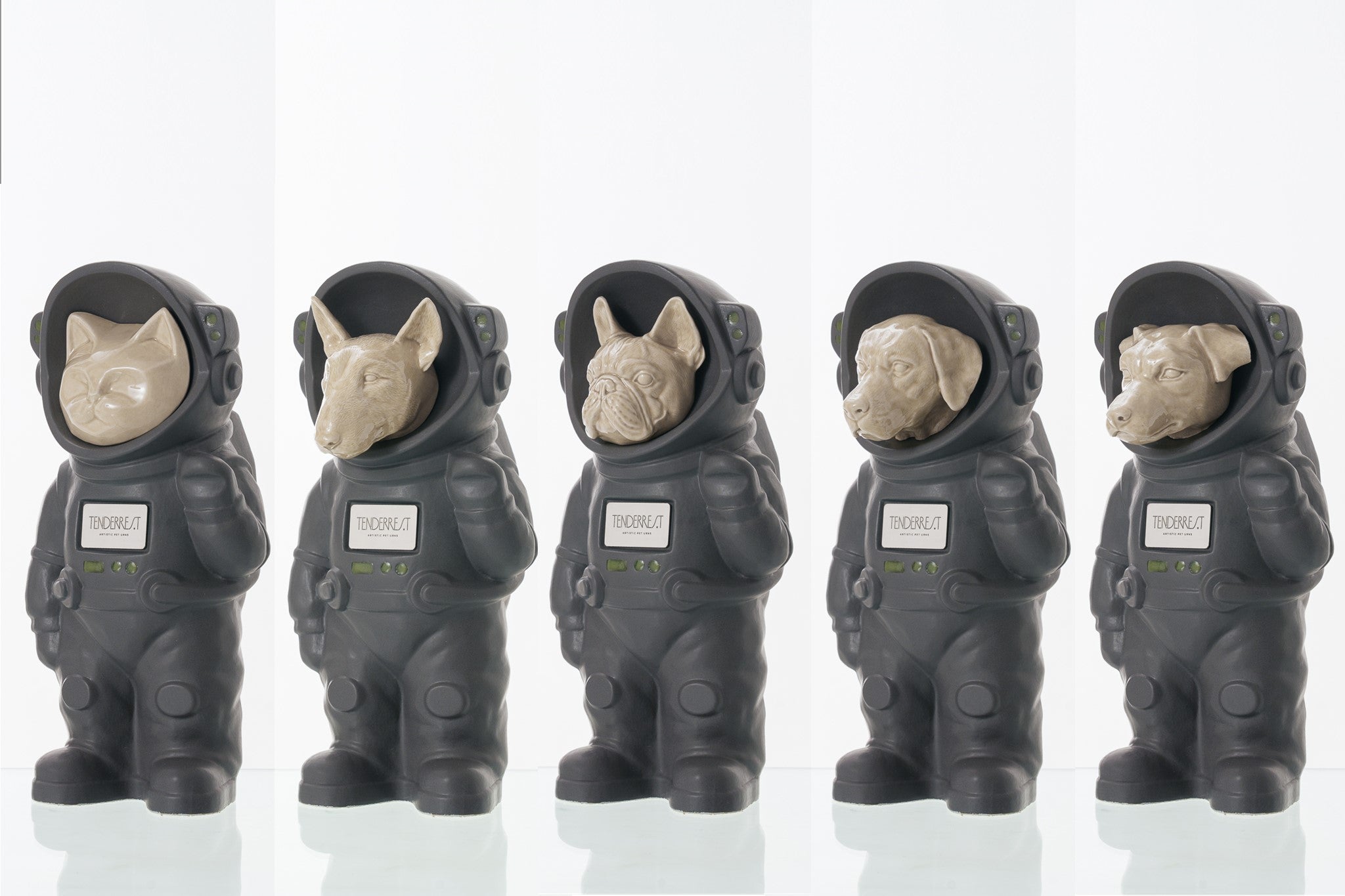 Grey Costumes different head options white