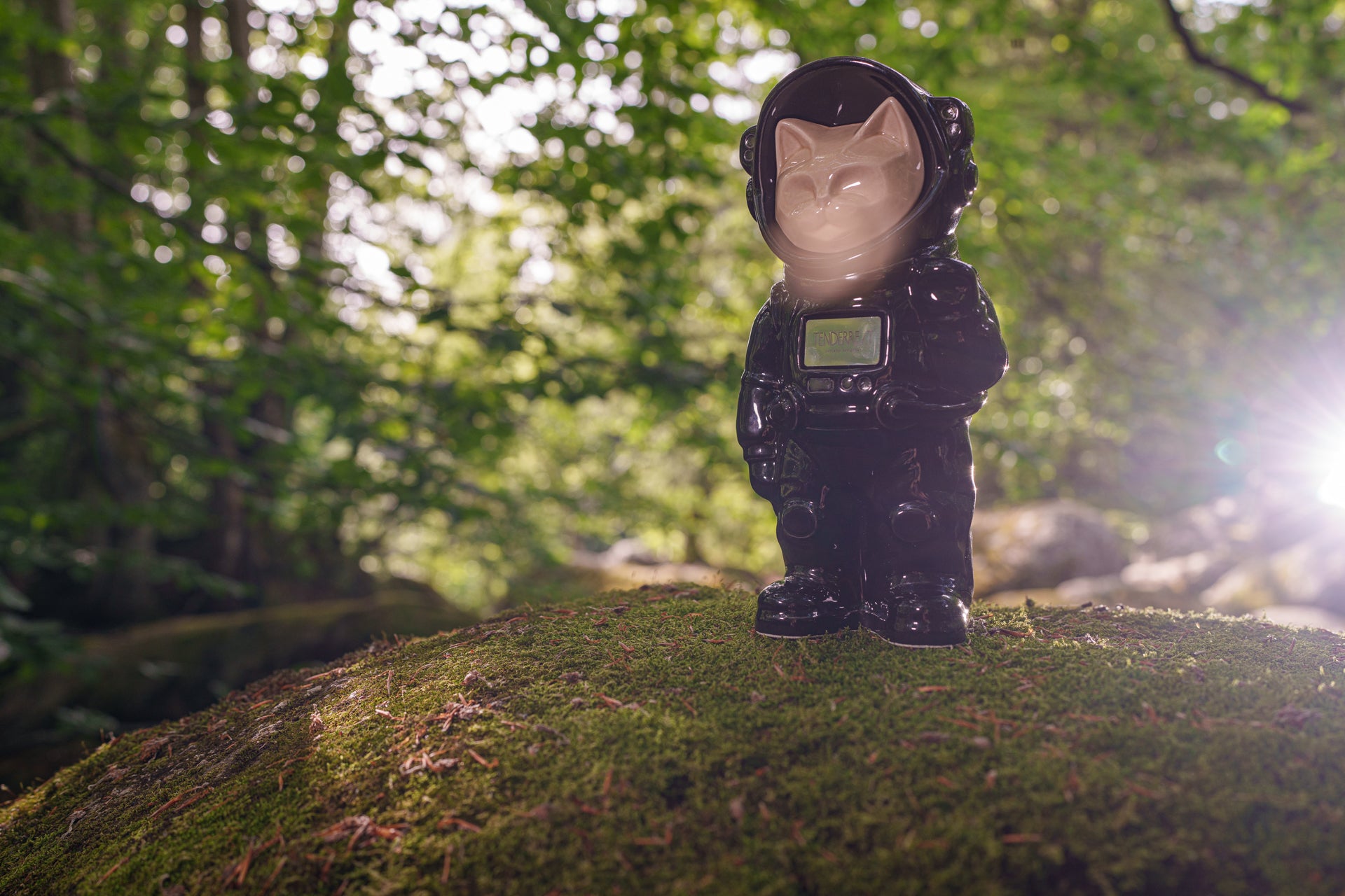 Handmade Customisable Cat Cremation Urn. Handmade Astronaut Art Urn by TenderRest