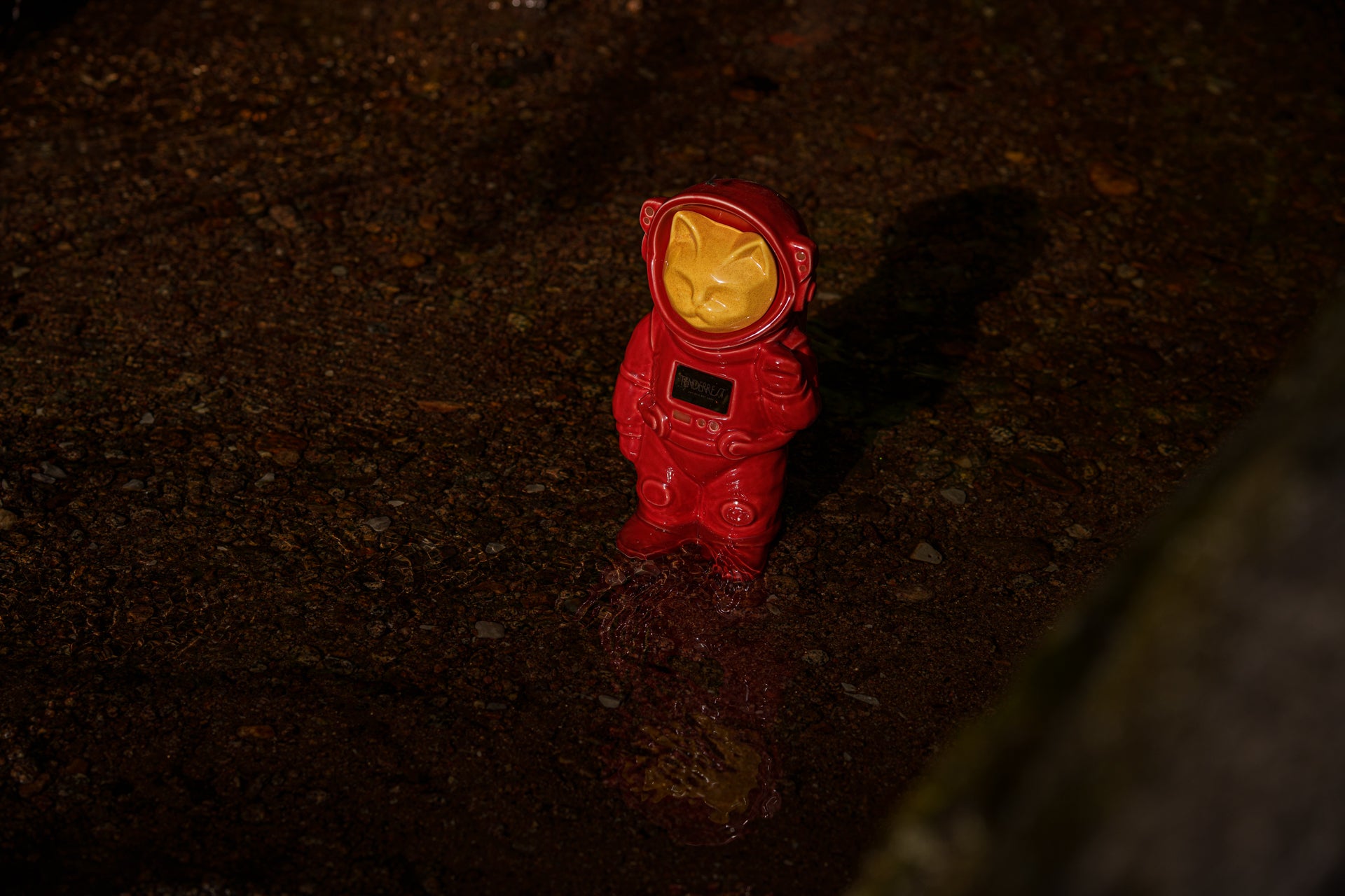 Handmade Customisable Cat Cremation Urn. Handmade Astronaut Art Urn by TenderRest