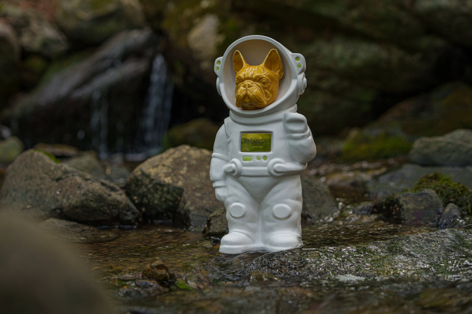 Customizable Pet Memorial Urn for French Bulldog. Frenchie Urn Figure