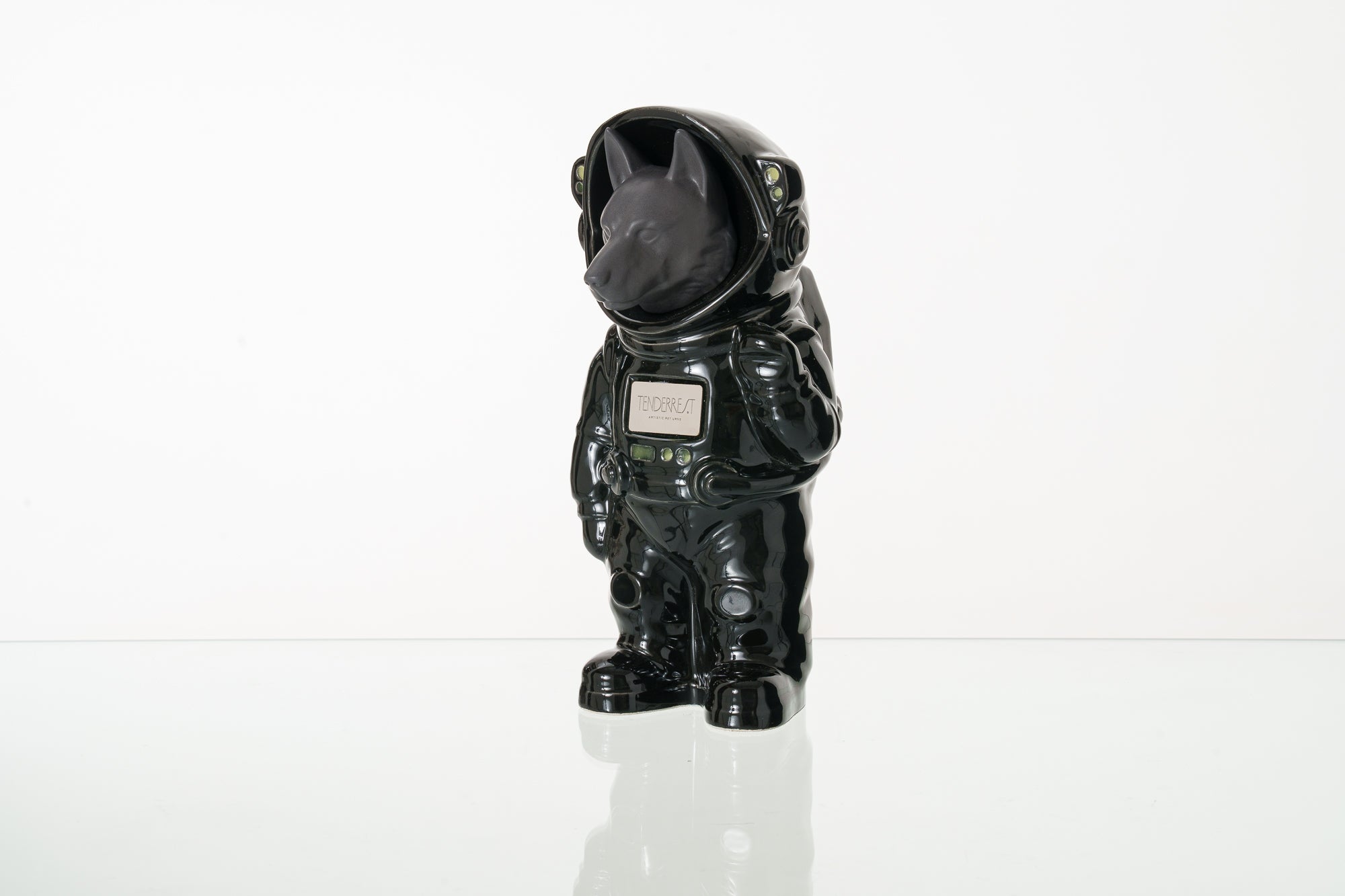 Urna de cremación para perro Jack Russell - Figura personalizable | Urna de cerámica para mascotas