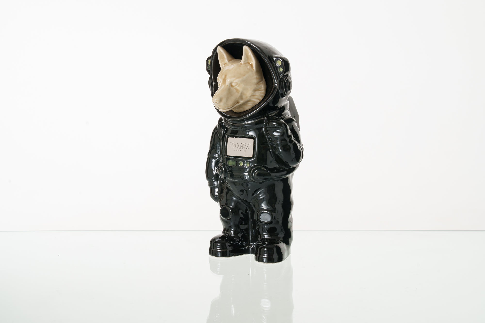 Urna de cremación para perro Jack Russell - Figura personalizable | Urna de cerámica para mascotas