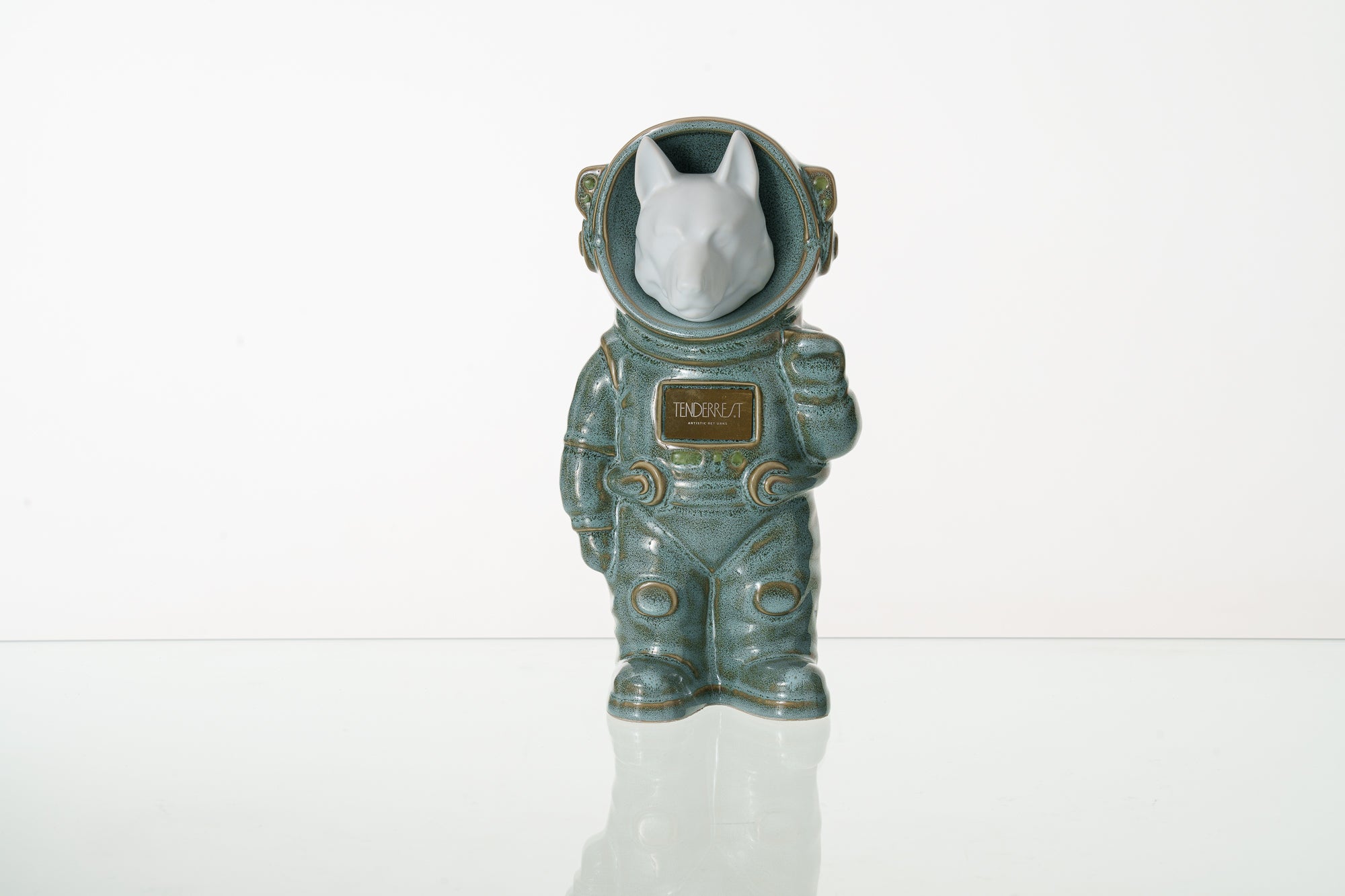 Urna de cremación para perro Jack Russell - Figura personalizable | Urna de cerámica para mascotas