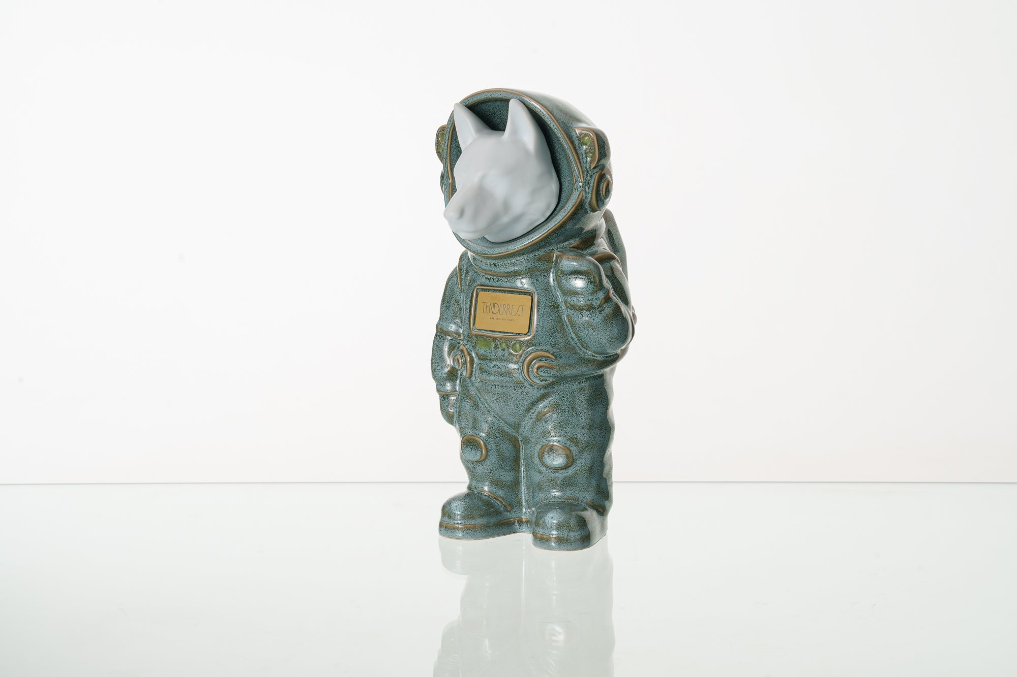 Urna de cremación para perro Jack Russell - Figura personalizable | Urna de cerámica para mascotas