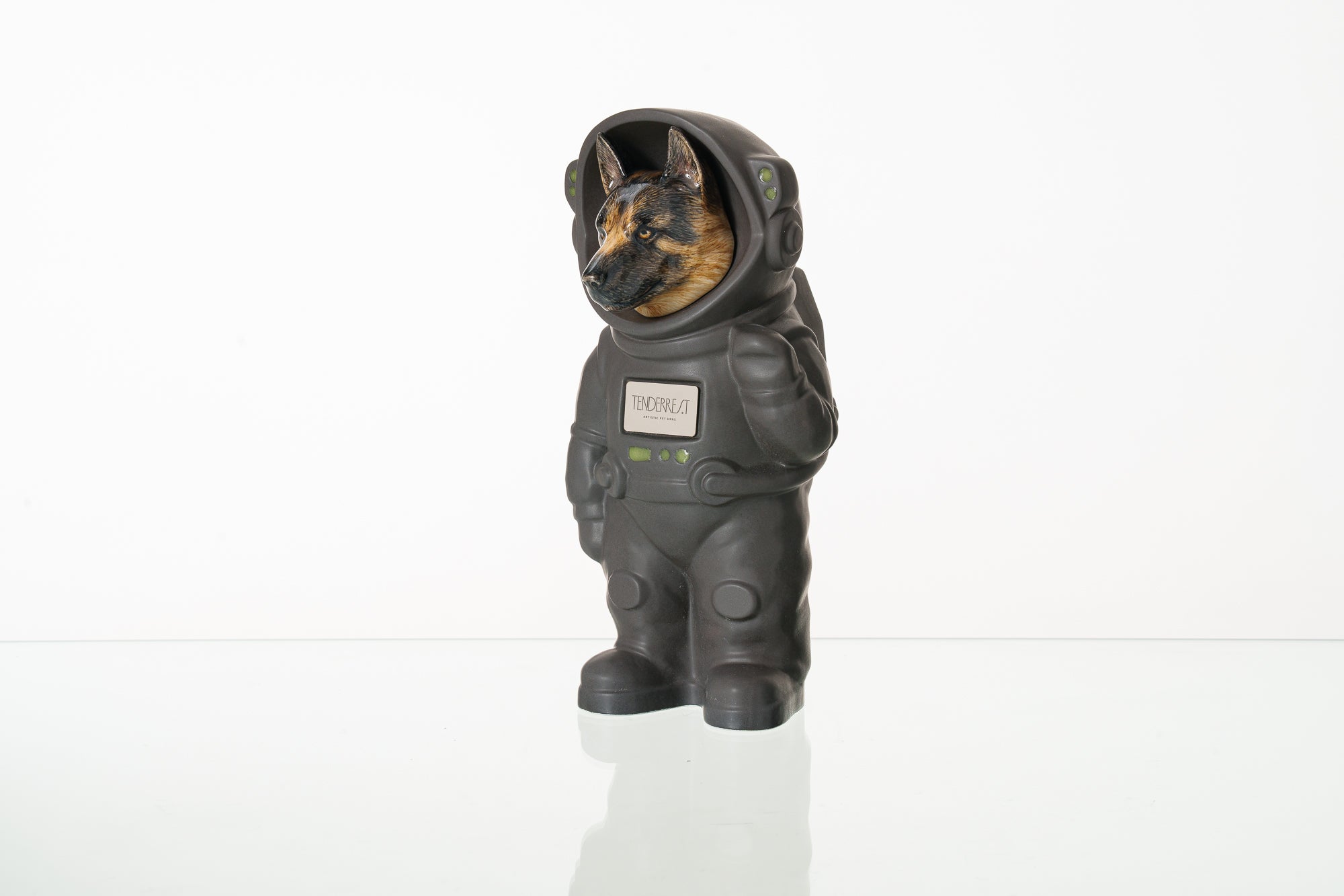 Urna de cremación para perro Jack Russell - Figura personalizable | Urna de cerámica para mascotas