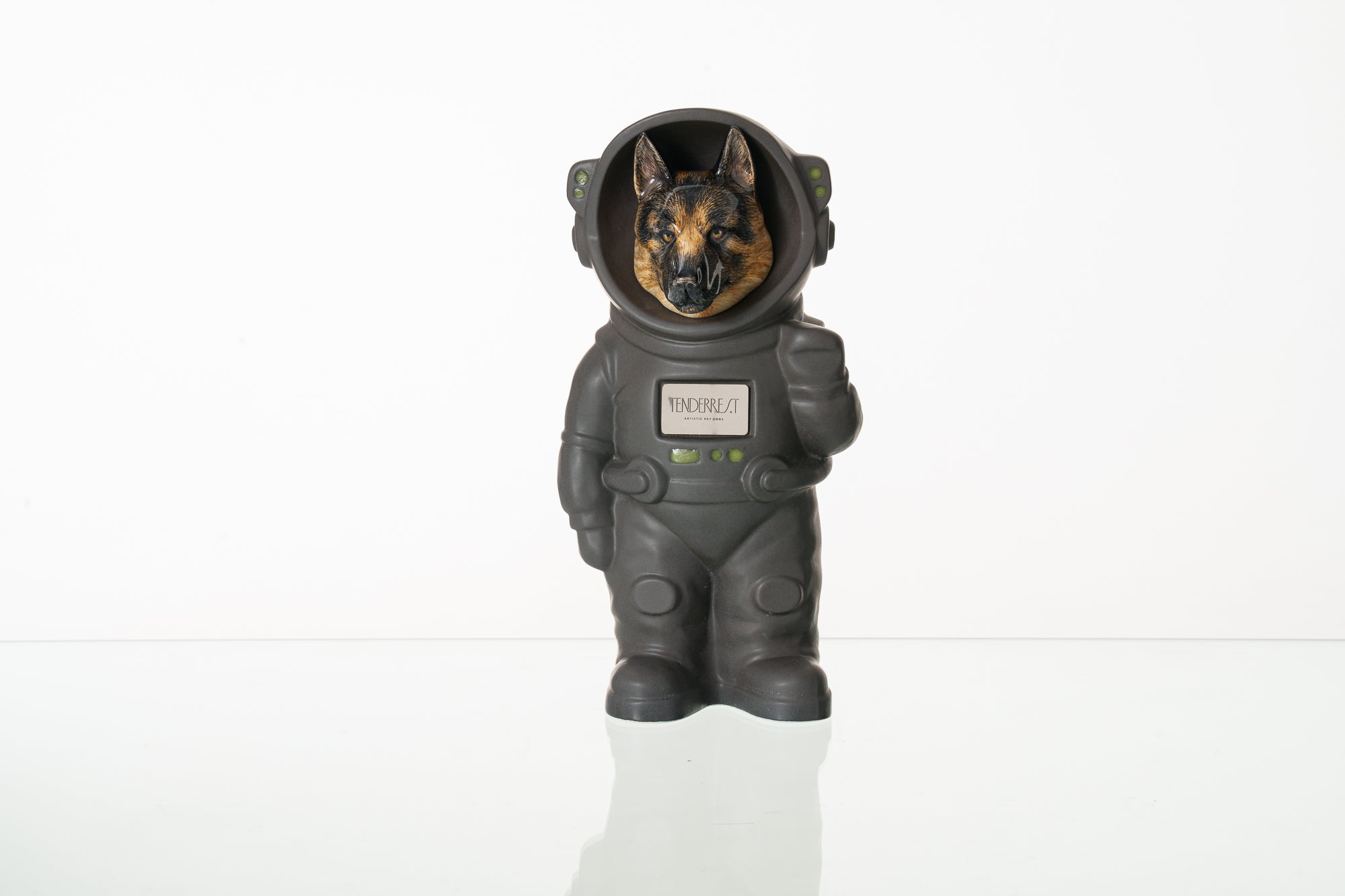 Urna de cremación para perro Jack Russell - Figura personalizable | Urna de cerámica para mascotas