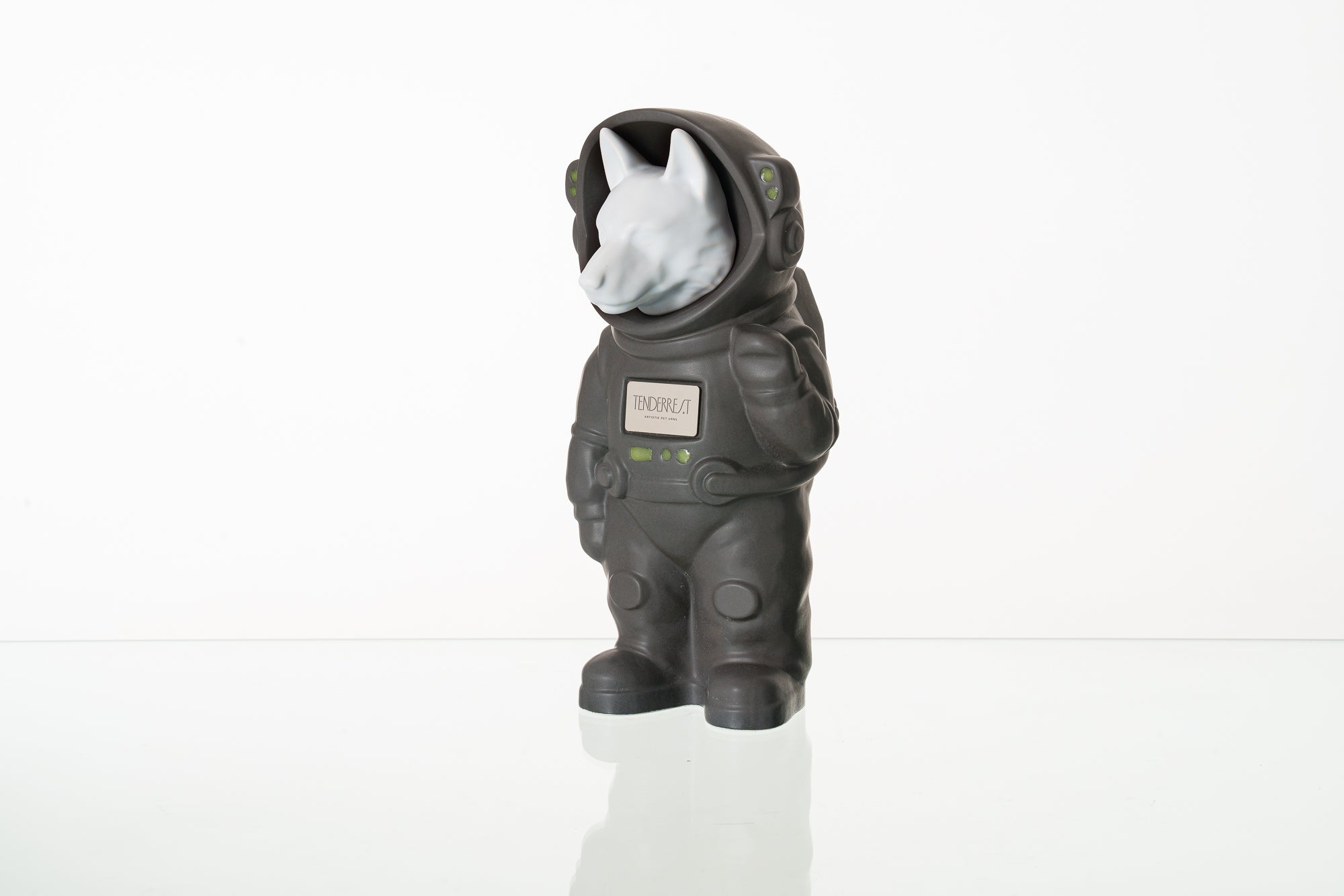 Urna de cremación para perro Jack Russell - Figura personalizable | Urna de cerámica para mascotas