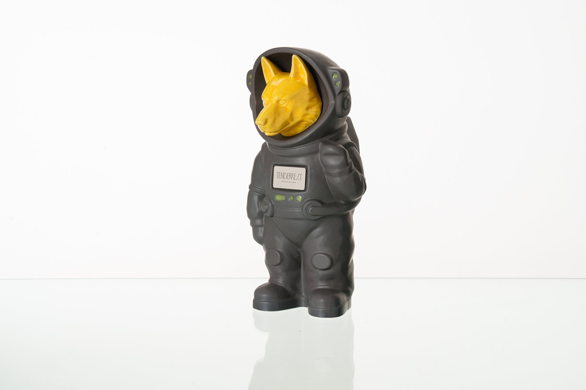 Urna de cremación para perro Jack Russell - Figura personalizable | Urna de cerámica para mascotas