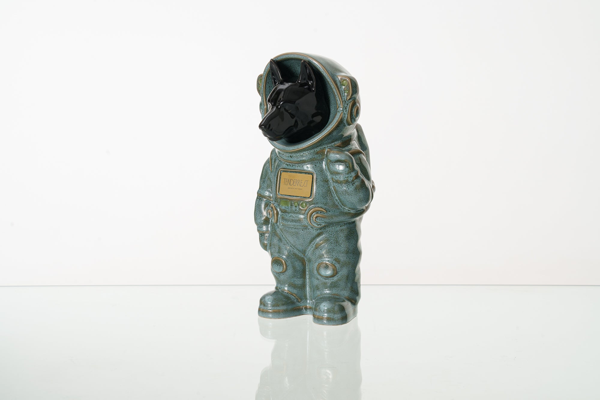 Urna de cremación para perro Jack Russell - Figura personalizable | Urna de cerámica para mascotas