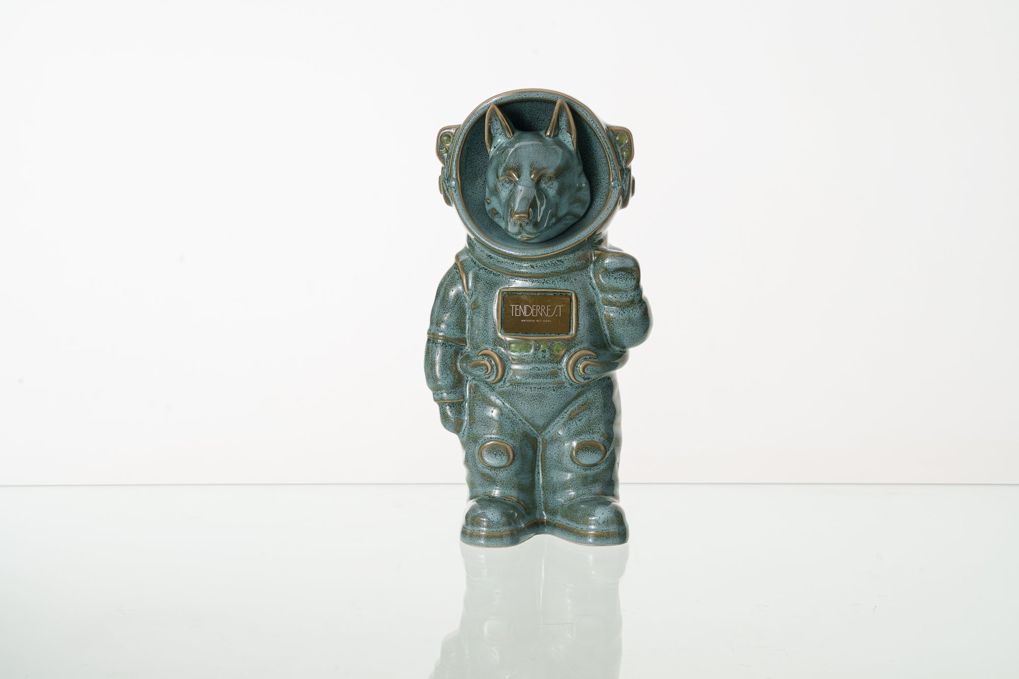 Urna de cremación para perro Jack Russell - Figura personalizable | Urna de cerámica para mascotas