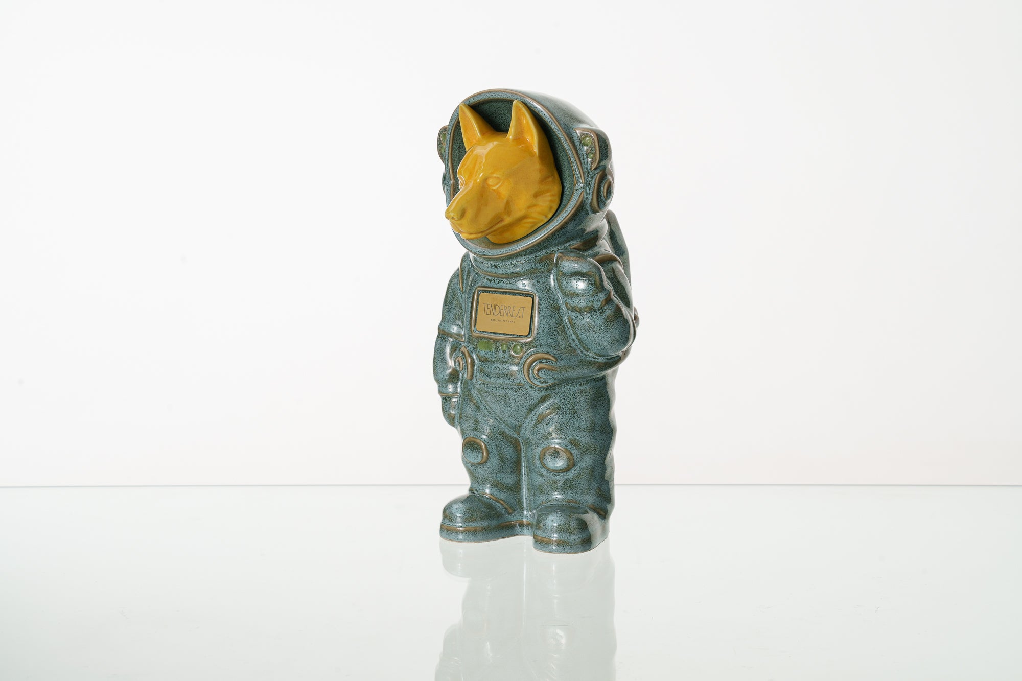 Urna de cremación para perro Jack Russell - Figura personalizable | Urna de cerámica para mascotas