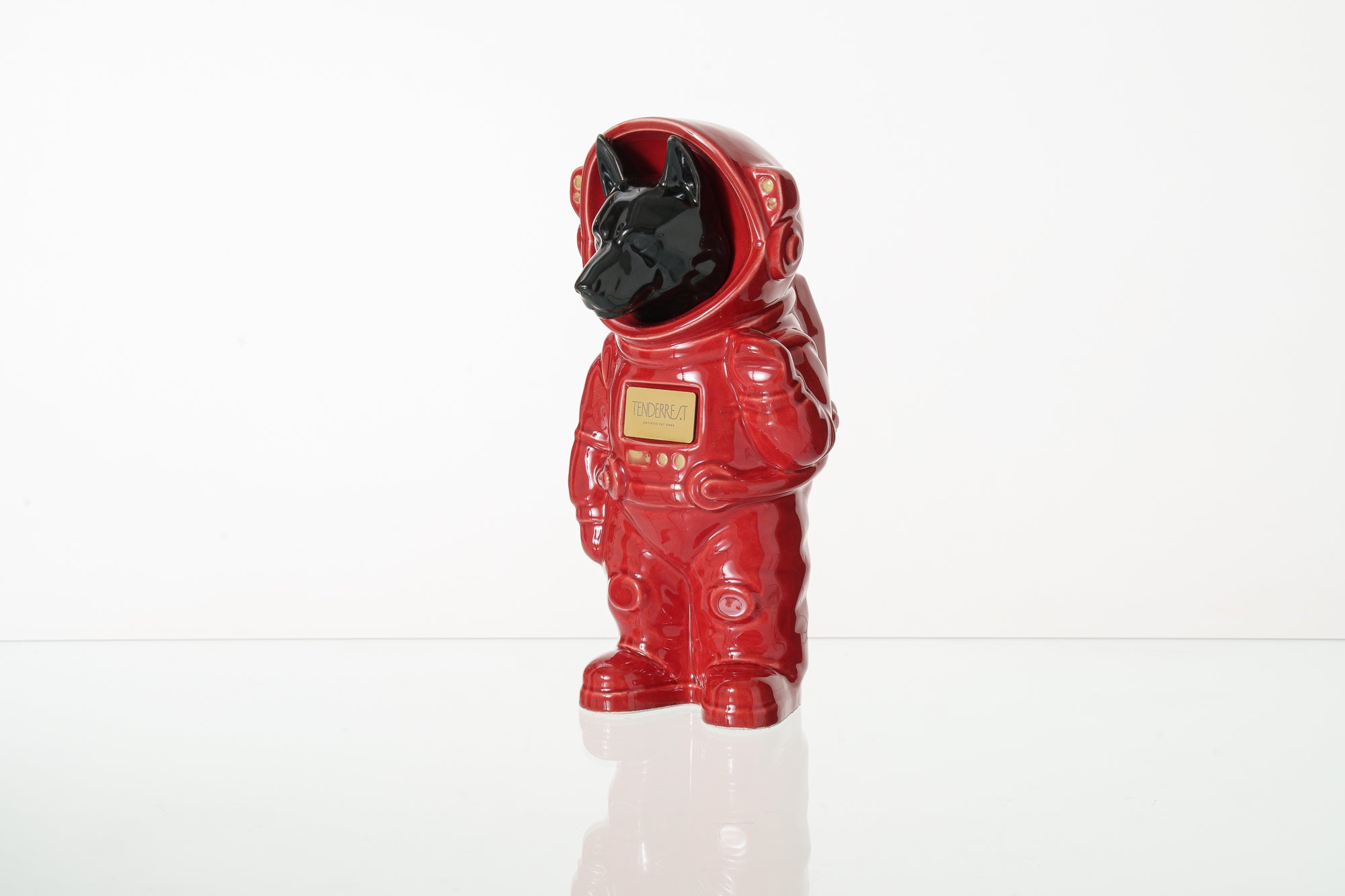 Urna de cremación para perro Jack Russell - Figura personalizable | Urna de cerámica para mascotas