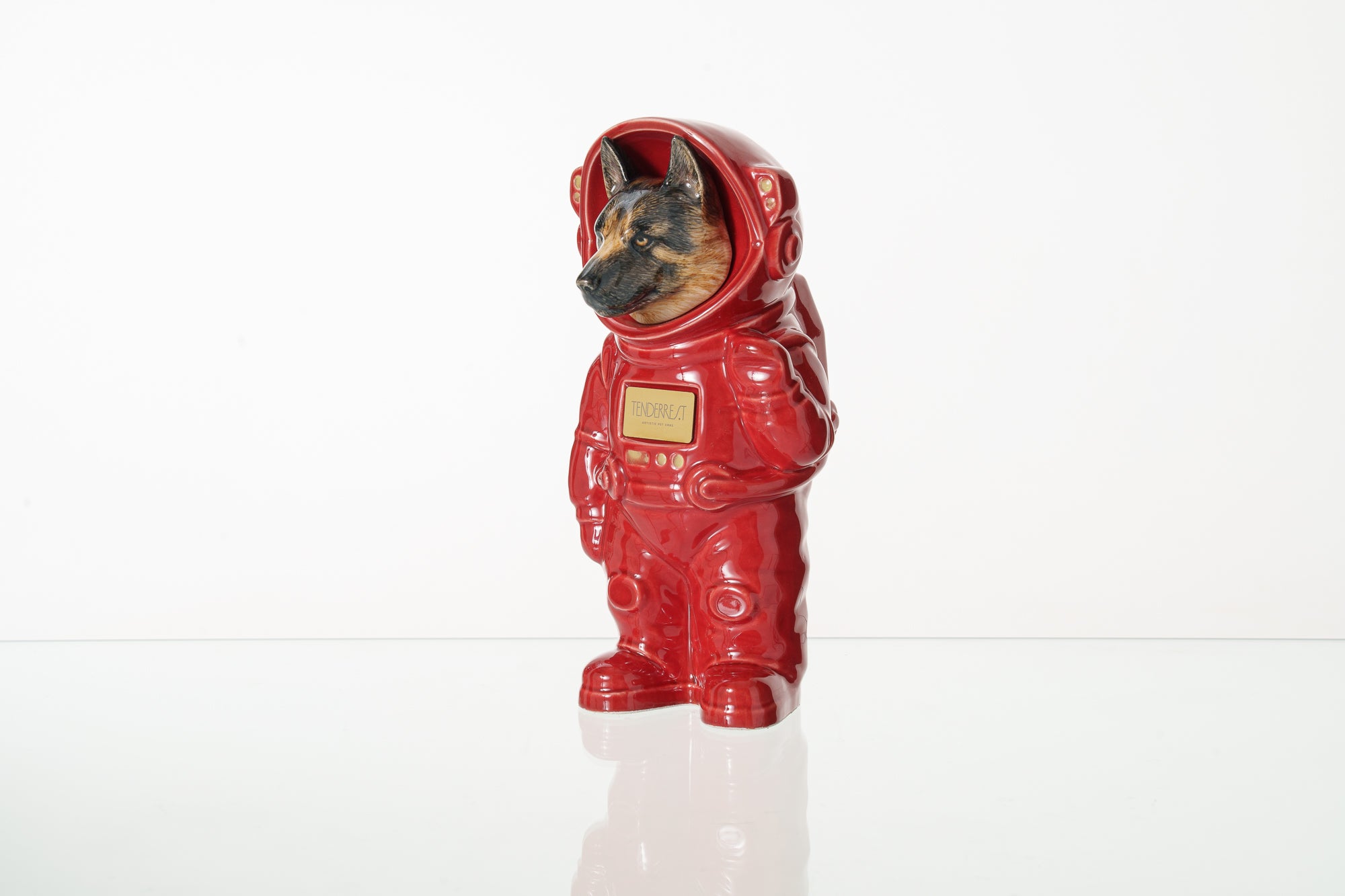 Urna de cremación para perro Jack Russell - Figura personalizable | Urna de cerámica para mascotas