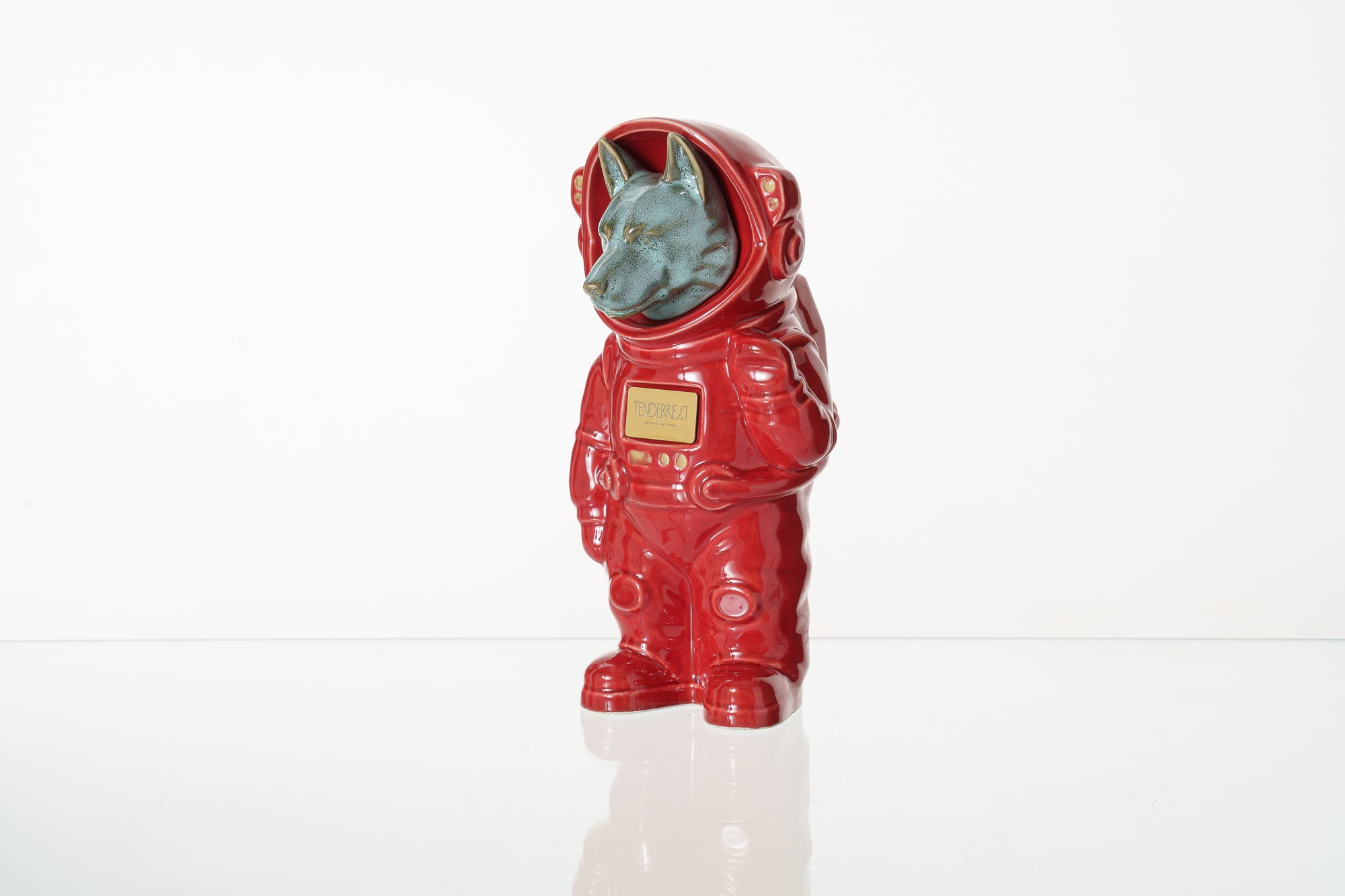 Urna de cremación para perro Jack Russell - Figura personalizable | Urna de cerámica para mascotas