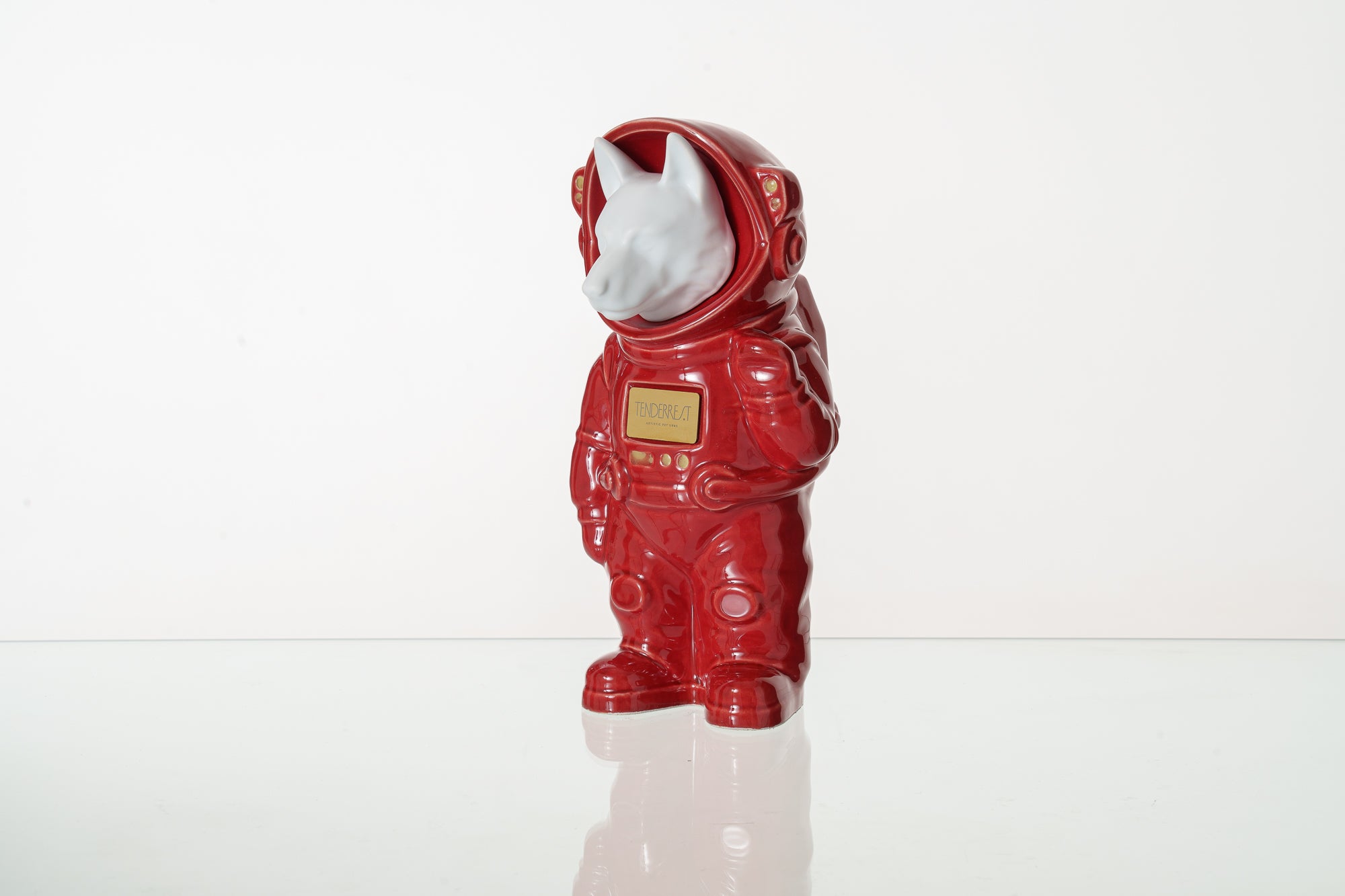 Urna de cremación para perro Jack Russell - Figura personalizable | Urna de cerámica para mascotas