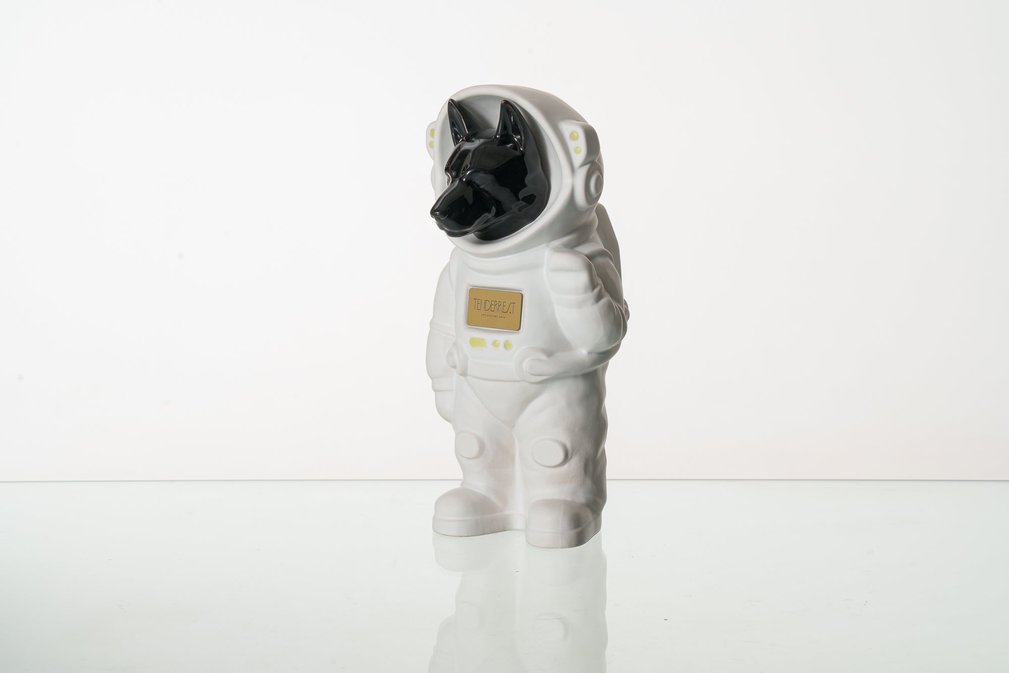 Urna de cremación para perro Jack Russell - Figura personalizable | Urna de cerámica para mascotas