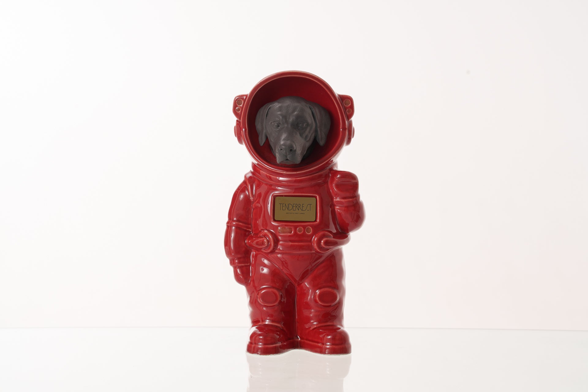 Urn for Ashes Astronaut Dog Labrador Retriever. Handmade Customisable Dog Cremation Urn. Handmade Astronaut Art Urn. Keepsake for Ashes by TenderRest. Oily Grreen Costume