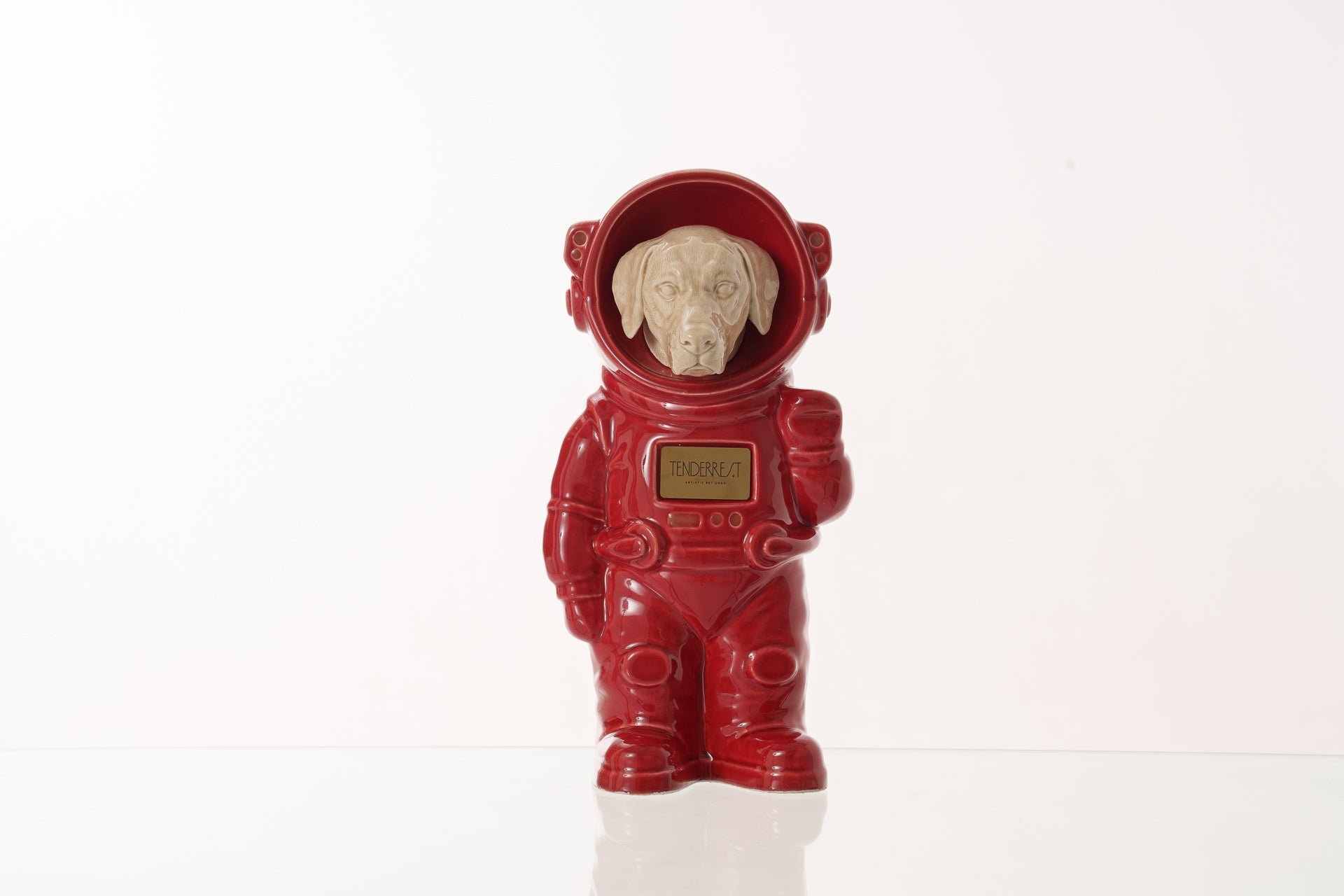 Urn for Ashes Astronaut Dog Labrador Retriever. Handmade Customisable Dog Cremation Urn. Handmade Astronaut Art Urn. Keepsake for Ashes by TenderRest. Oily Grreen Costume