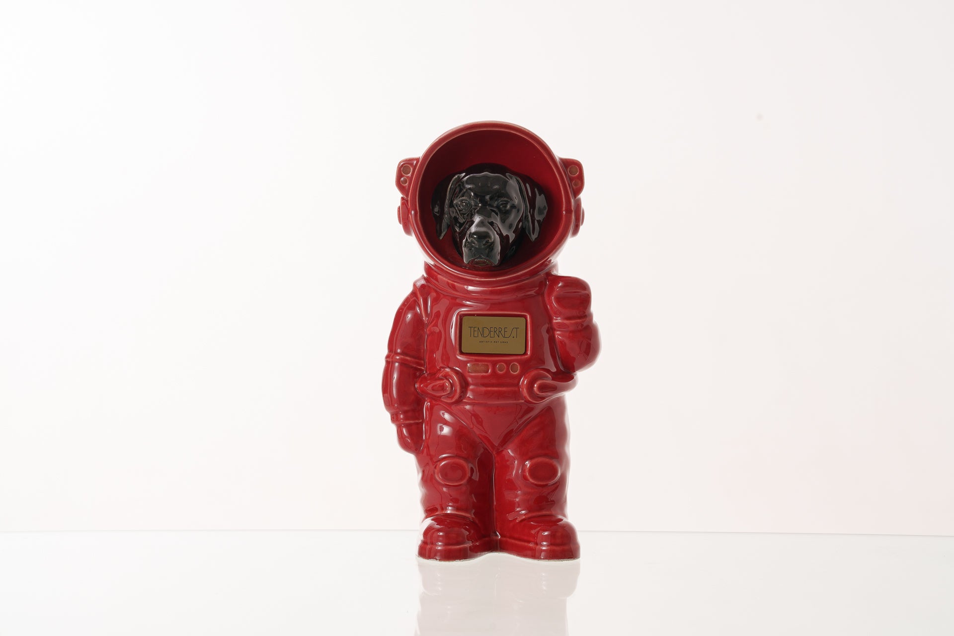Urn for Ashes Astronaut Dog Labrador Retriever. Handmade Customisable Dog Cremation Urn. Handmade Astronaut Art Urn. Keepsake for Ashes by TenderRest. Oily Grreen Costume