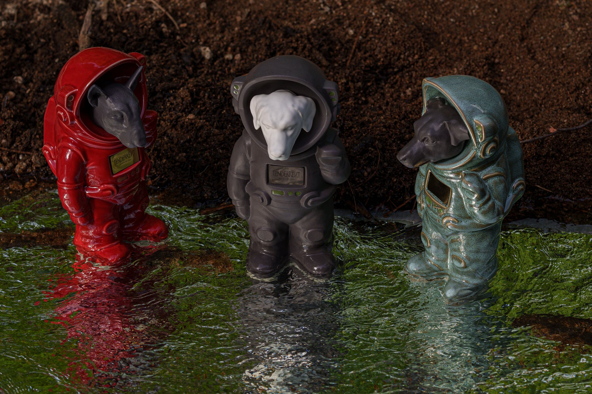 Pet Memorial Urns TenderRest - Customizable Figure Urn