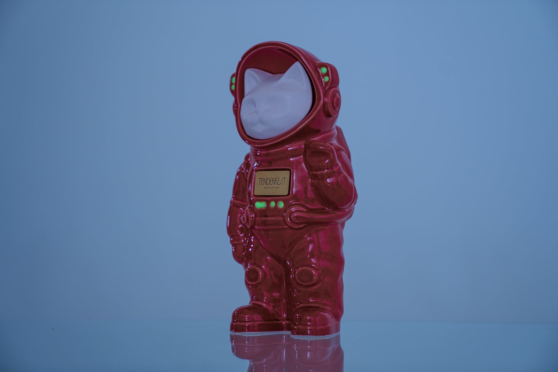 Handmade Customisable Cat Cremation Urn. Handmade Astronaut Art Urn by TenderRest