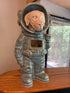 TenderRest Customisable Pet Urn. Labrador Retriever. Dog Urn. Astronaut cremation Urn. Oily Green Melange Costume