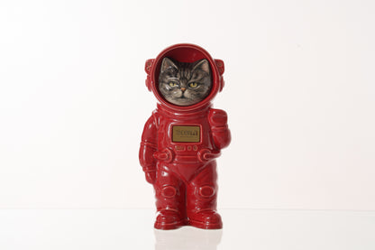 Customisable Pet Urn. Urn for Ashes Astronaut Cat. Handmade Customisable Cat Cremation Urn. Handmade Astronaut Art Urn. Keepsake for Ashes by TenderRest. 