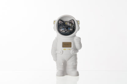 Handmade Customisable Cat Aster Cremation Urn. Handmade Astronaut Art Urn by TenderRest White Costume