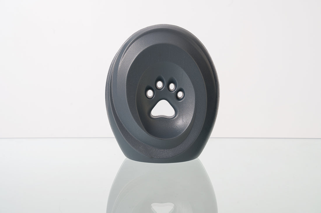 Legacy Paw Cremation Urn - Silver | Pet Urn