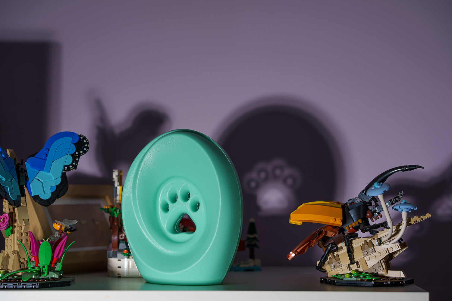Legacy Paw Cremation Urn - Mint | Pet Urn