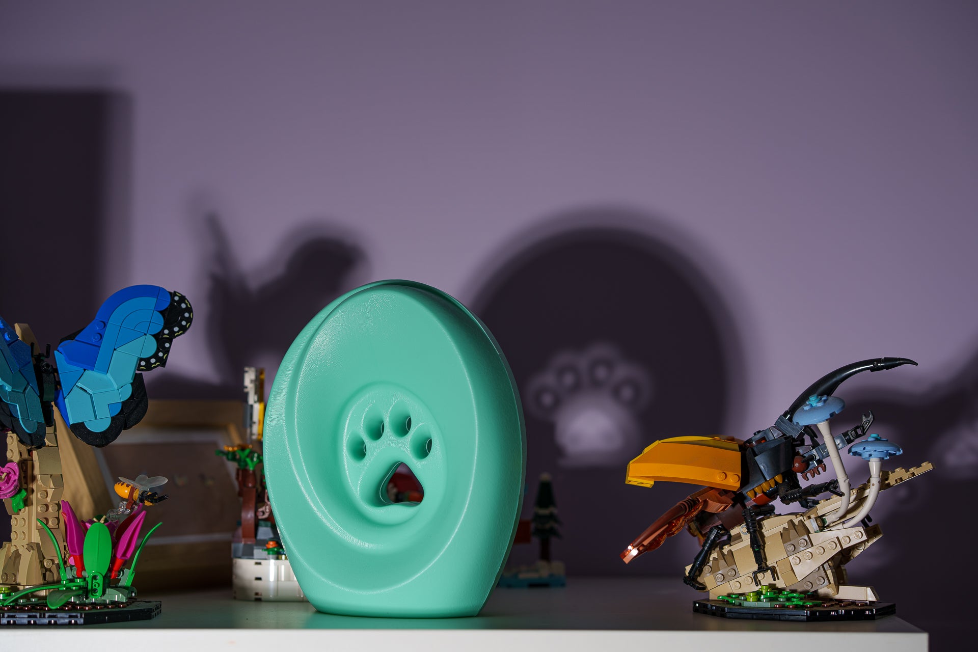Legacy Paw Cremation Urn - Mint | Pet Urn