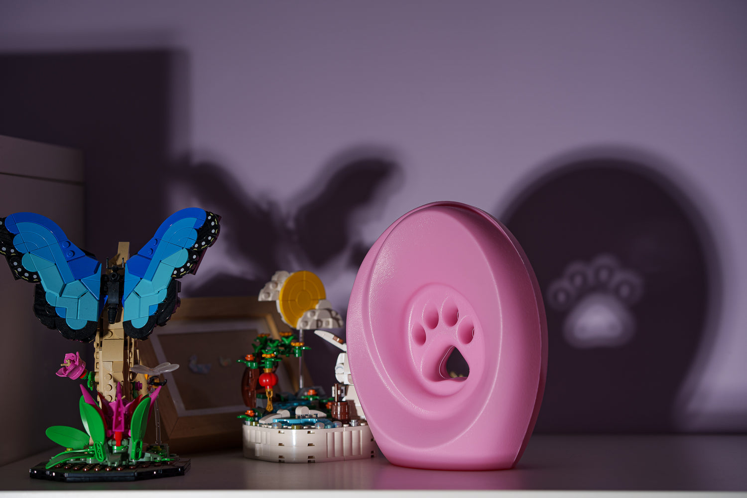 Legacy Paw Cremation Urn - Pink Urn for Pets