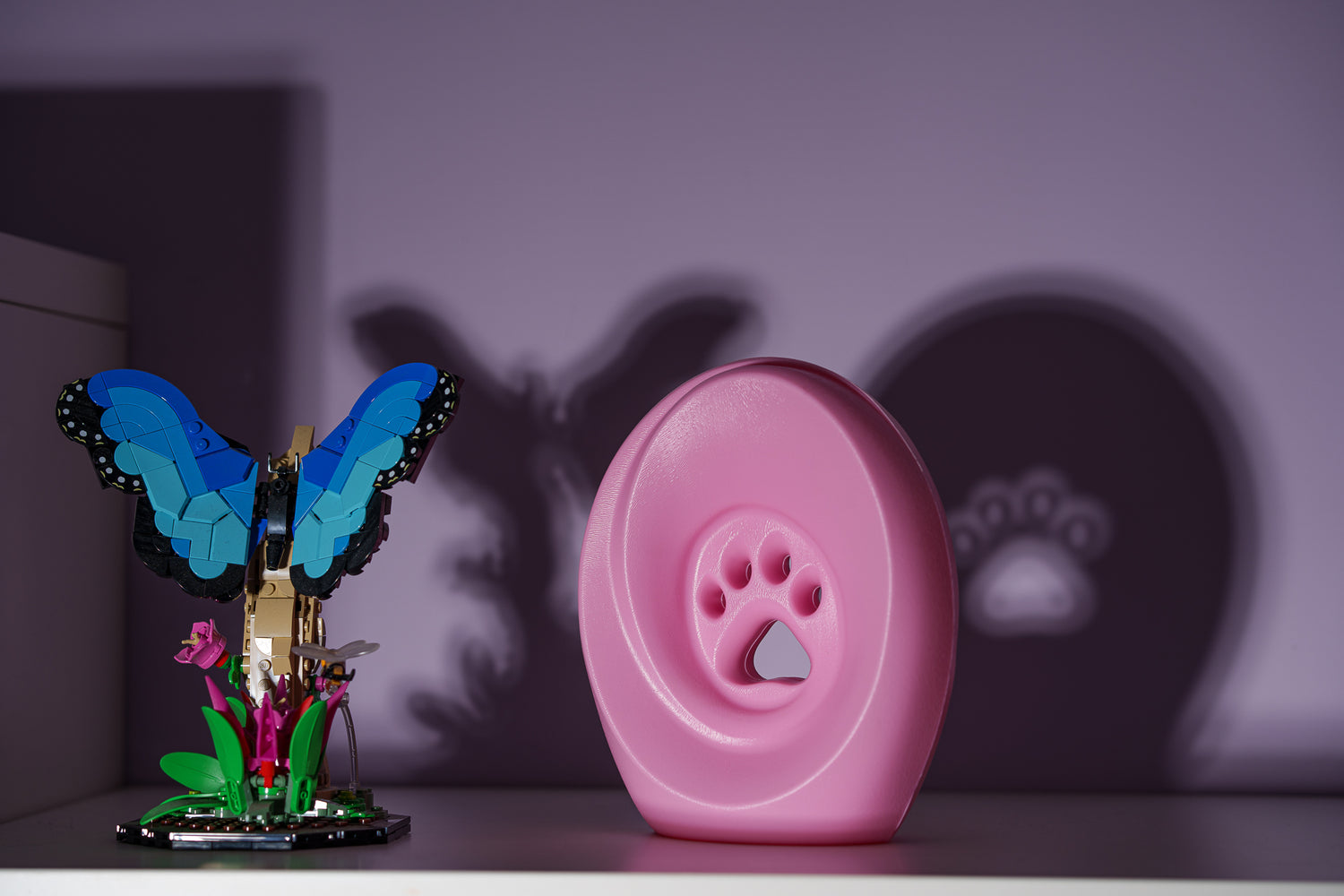 Legacy Paw Cremation Urn - Pink Urn for Pets