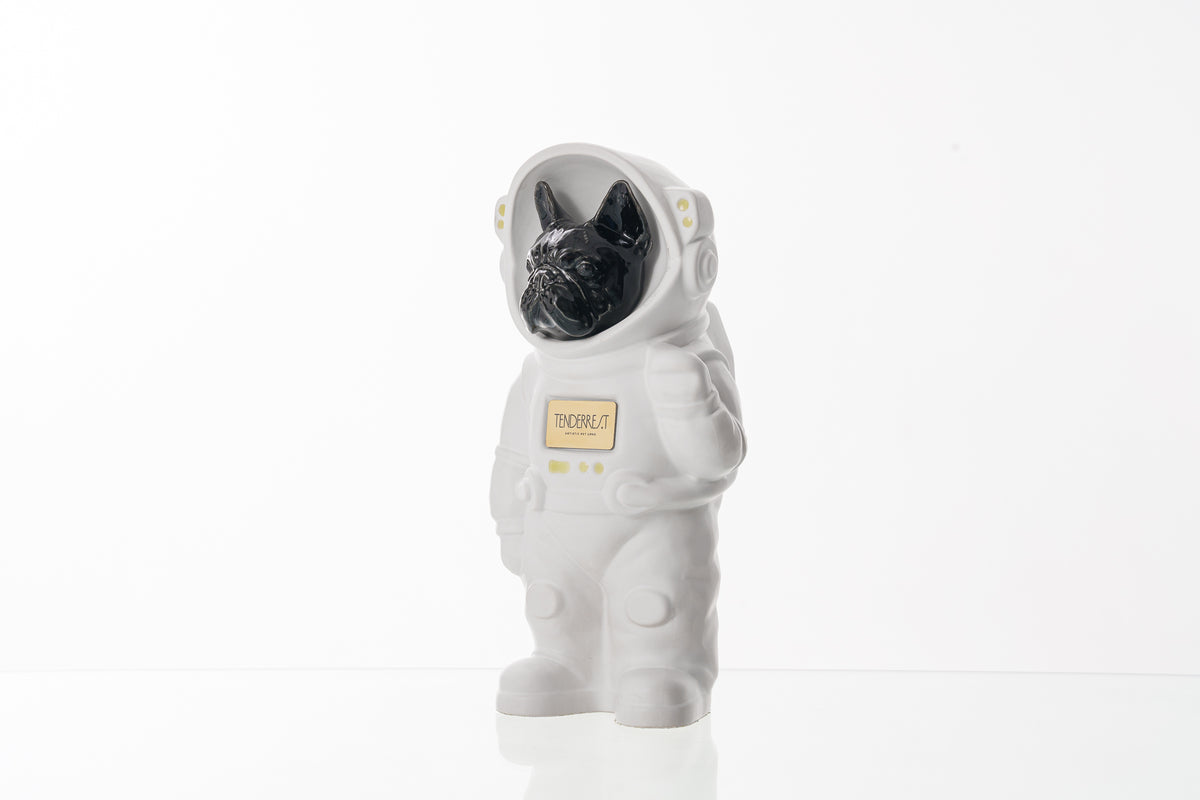 Load video: Cremation Pet Urn Frnech Bulldog Tender Rest