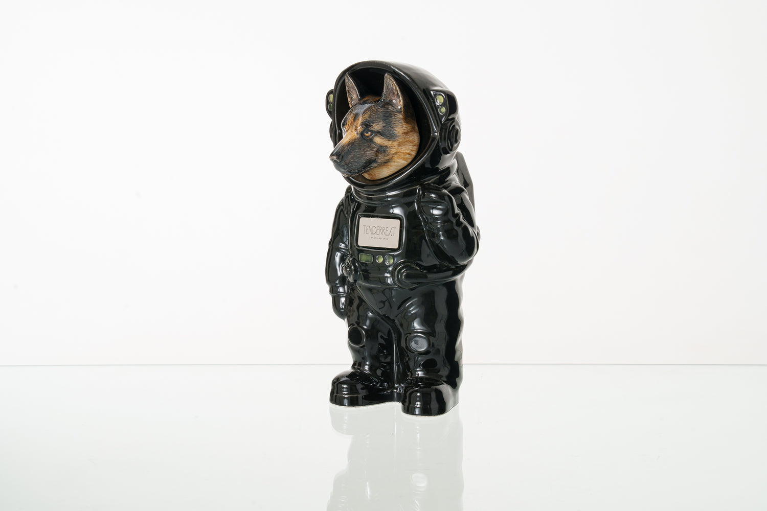 Urna de cremación para perro Jack Russell - Figura personalizable | Urna de cerámica para mascotas