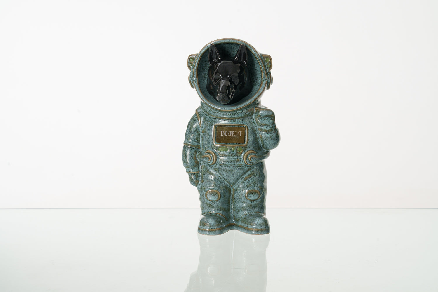 Urna de cremación para perro Jack Russell - Figura personalizable | Urna de cerámica para mascotas