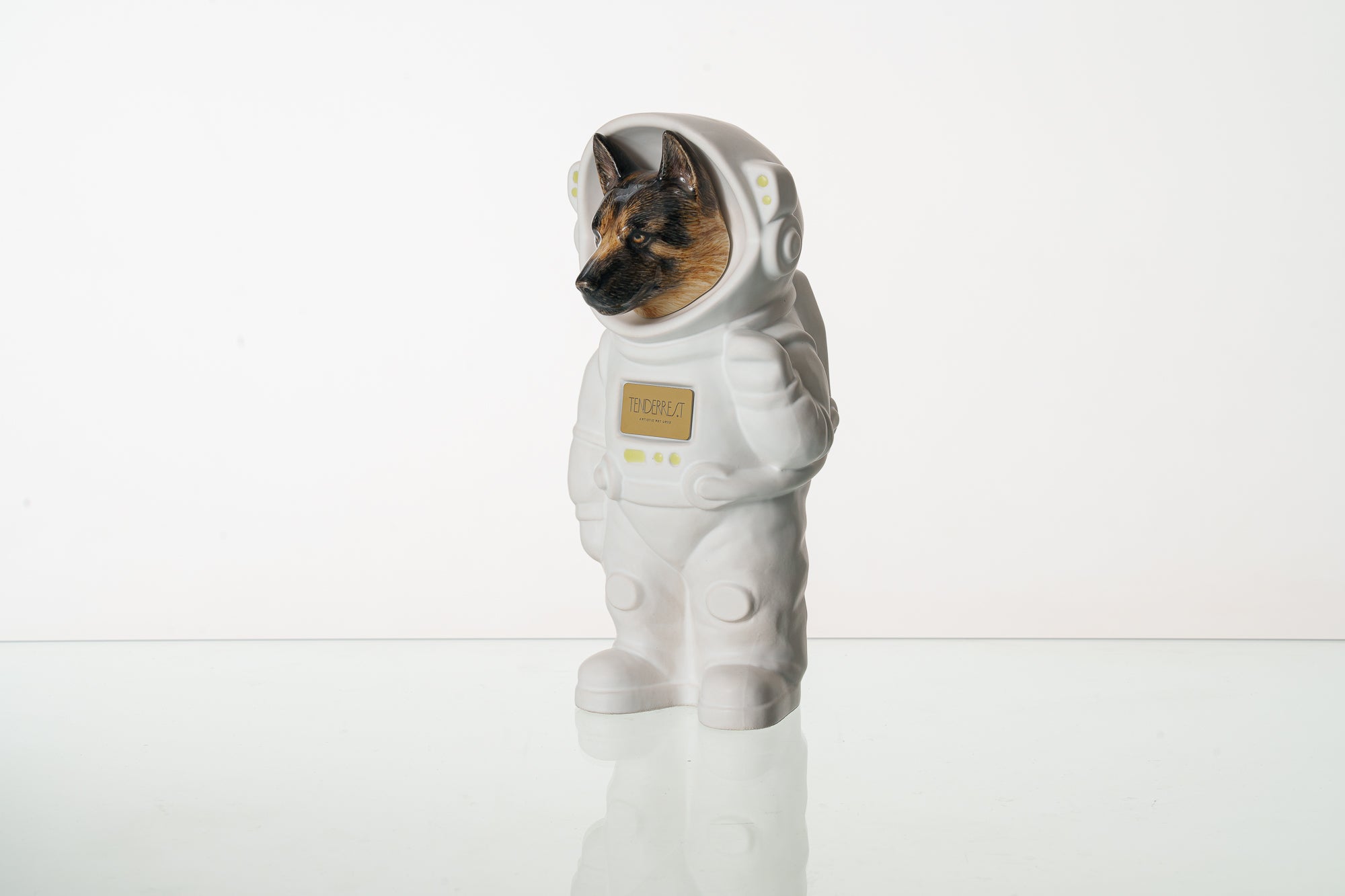 Load video: Cremation Pet Urn German Shepherd Tender Rest