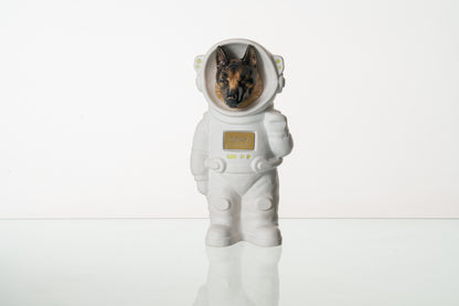 Urna de cremación para perro Jack Russell - Figura personalizable | Urna de cerámica para mascotas