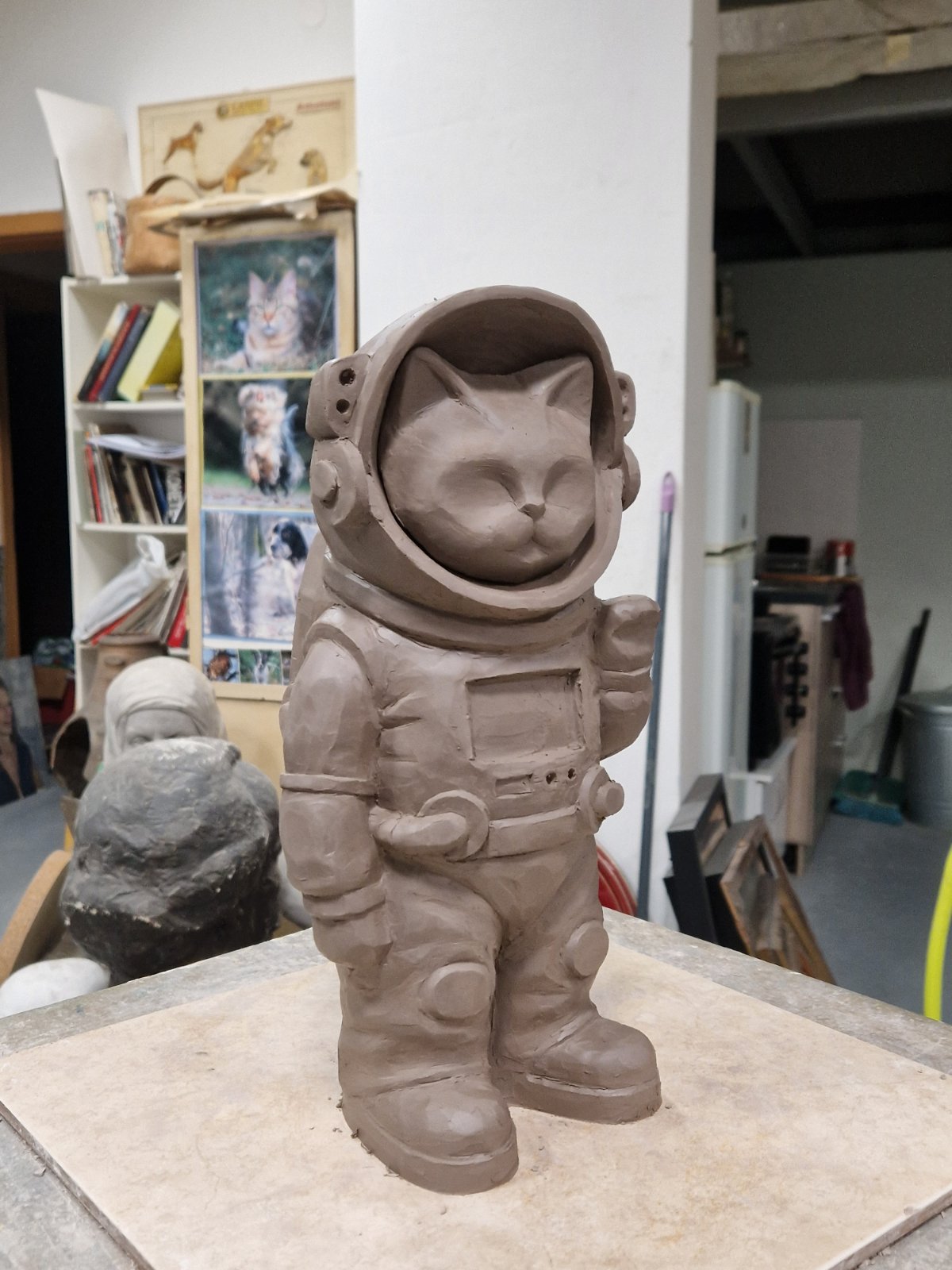 Creation process of Cosmonaut Pet Urn